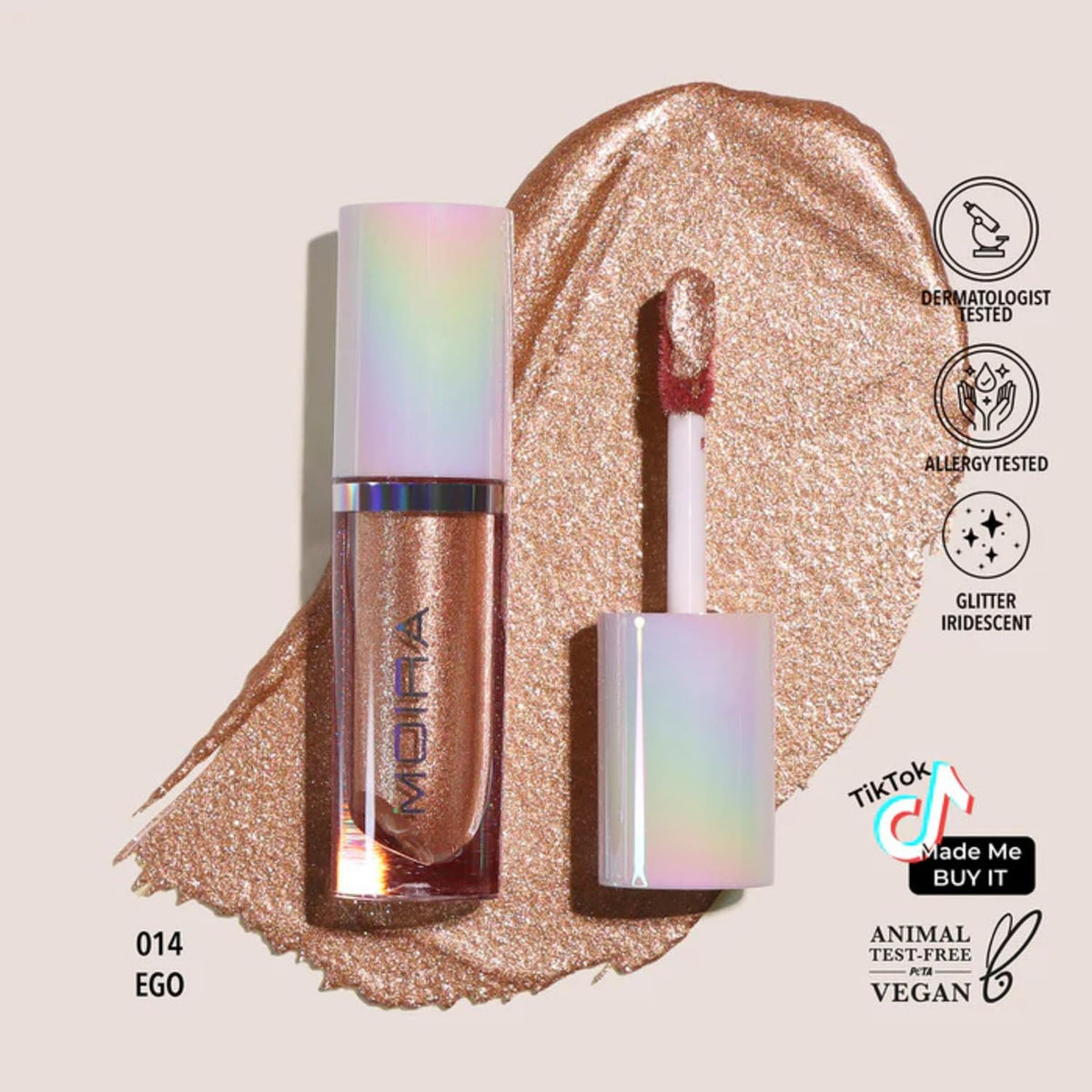 Eye Shadow Diamond Daze Liquid Eyeshadow Eye Makeup (014, Ego)