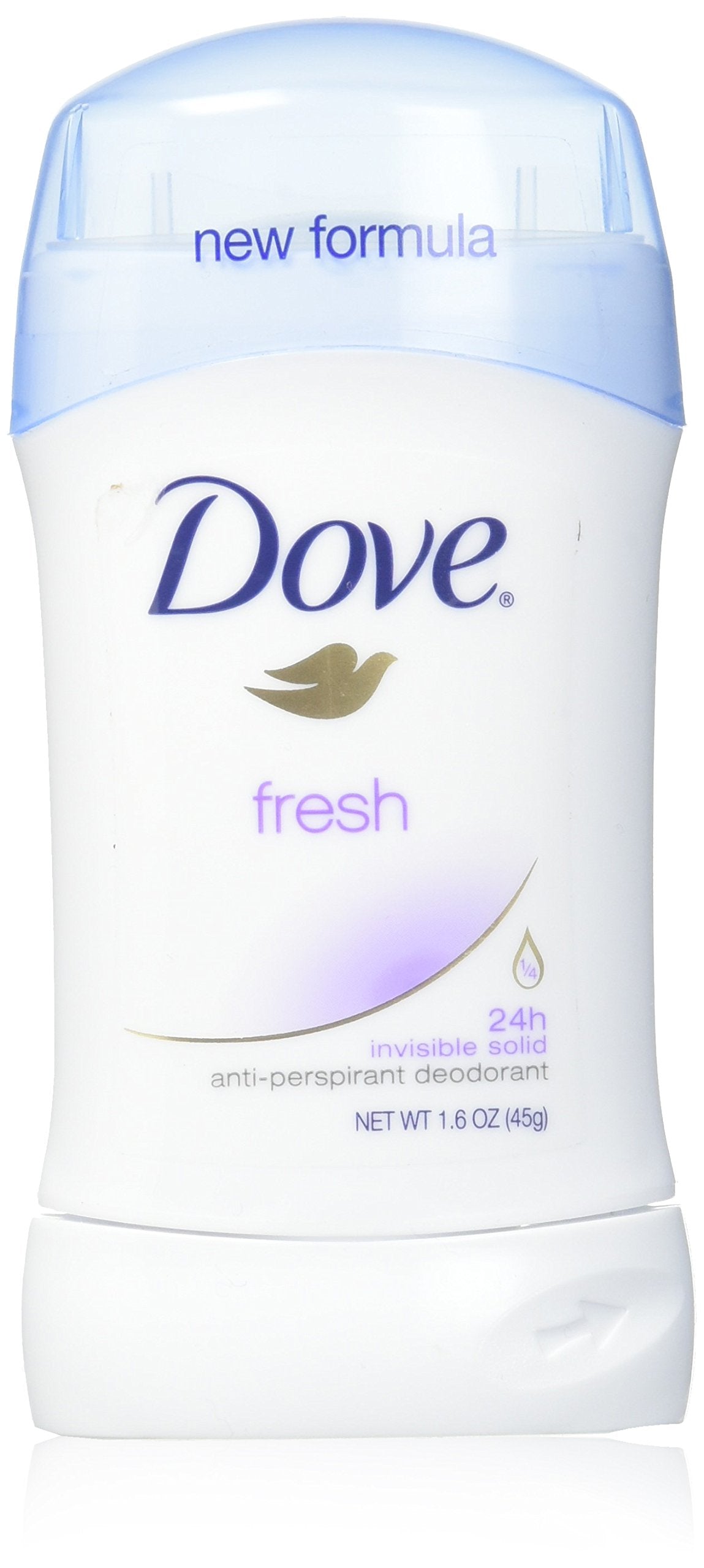 Dove Anti-Perspirant Deodorant Invisible Solid Fresh 1.60 oz (Pack of 5) Beauty and Personal Care Dove