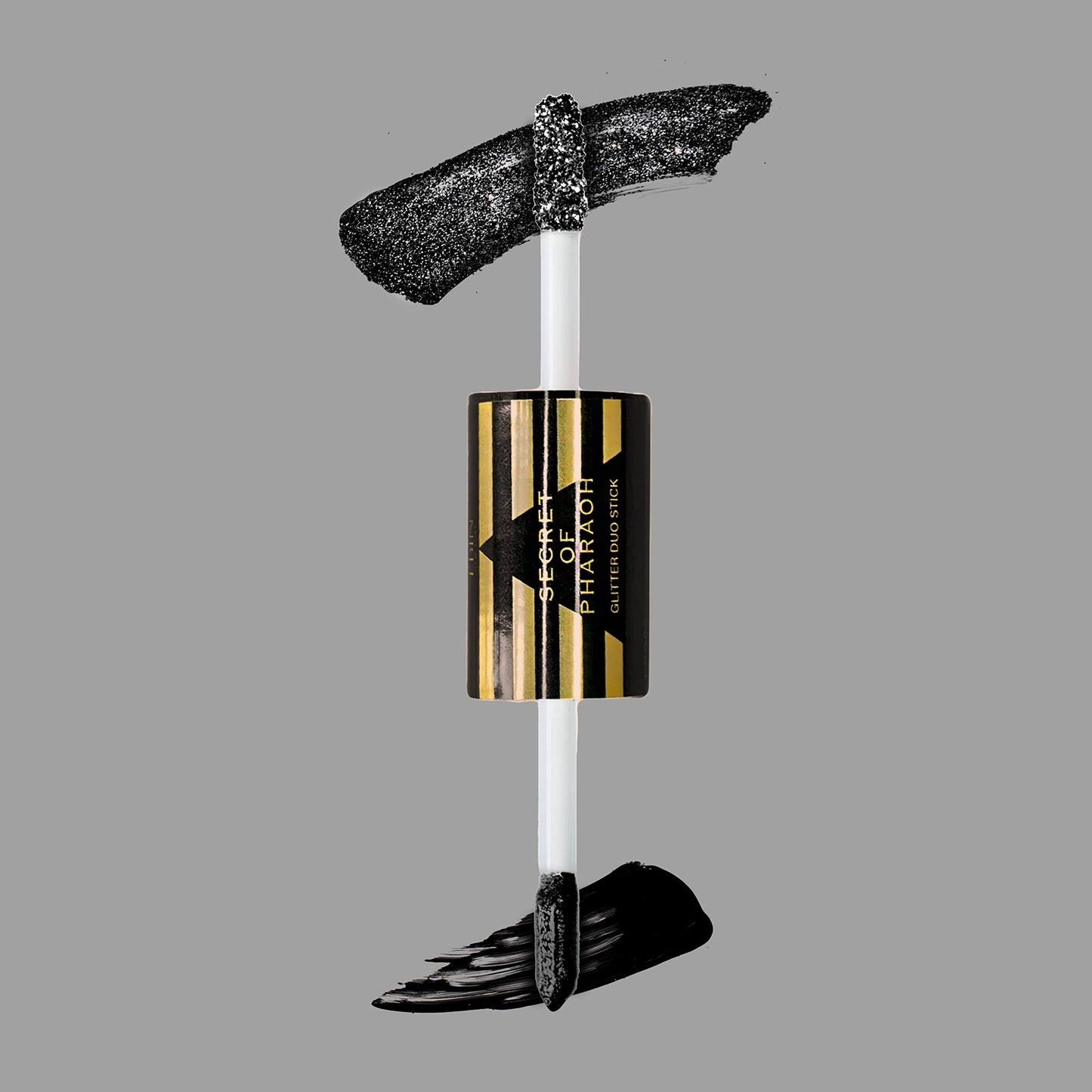 EBIN NEW YORK Secret of Pharaoh Glitter Duo Stick Black Goddess | Dual-Ended Primer & Glitter Face Makeup Stick | Creamy Long-Lasting Shimmer Finish | Beauty & Personal Care EBIN NEW YORK