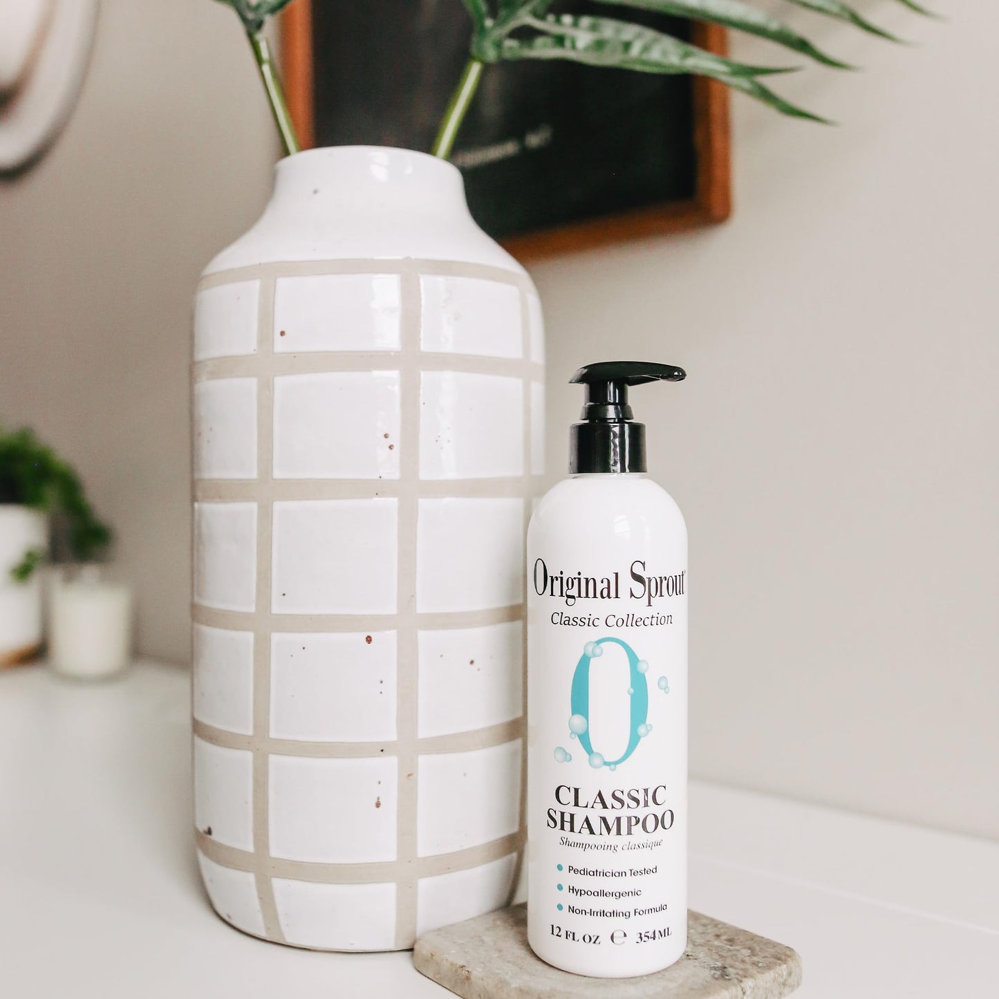 Original Sprout Classic Shampoo and Conditioner Set, Vegan Conditioner and Sulfate Free Shampoo for All Hair Types, 12 fl. oz Bottle, (Pack of 2) Beauty & Personal Care Original Sprout