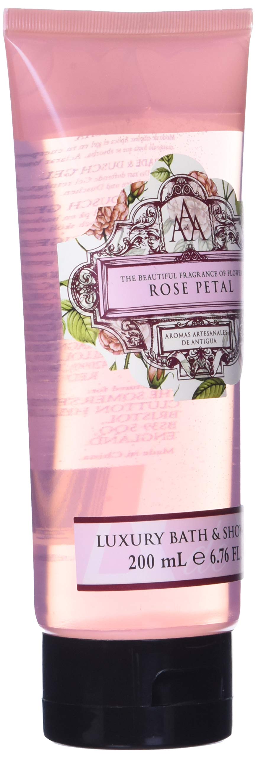 AAA by Somerset Rose petal bath & shower gel by somerset, 6.76 Fl Oz, (92362) Beauty & Personal Care AAA DE AROMAS ARTESANALES DE ANTIGUA