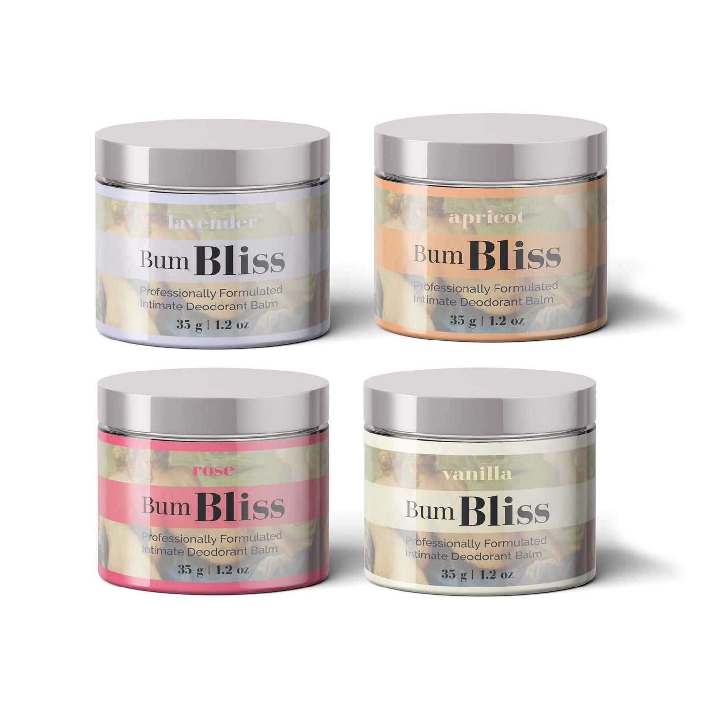 Bum Bliss Intimate Deodorant Balm -(Apricot) Odor Neutralizer for your Bum, Privates & Armpits - No Peroxide, No Rinse, Gentle Leave-In Formula that Beauty and Personal Care Bloomsdays