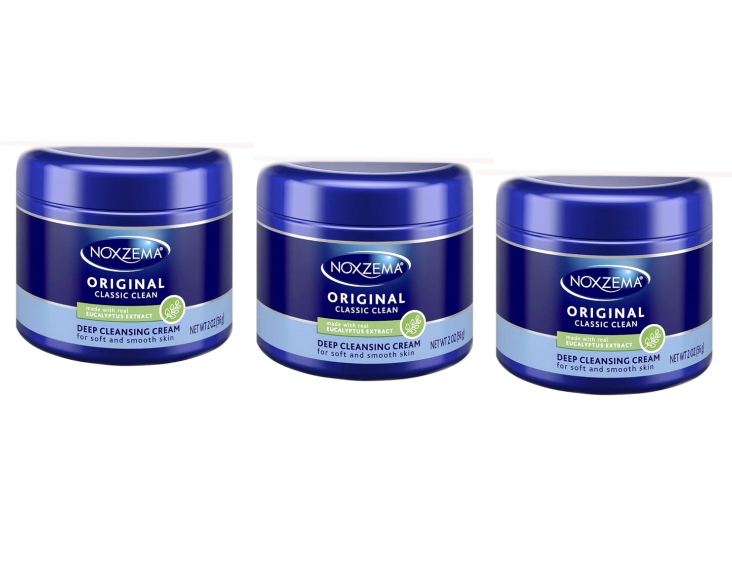 Noxzema The Original Deep Cleansing Cream Travel Size 2 Oz (Pack of 3) Beauty & Personal Care Noxzema