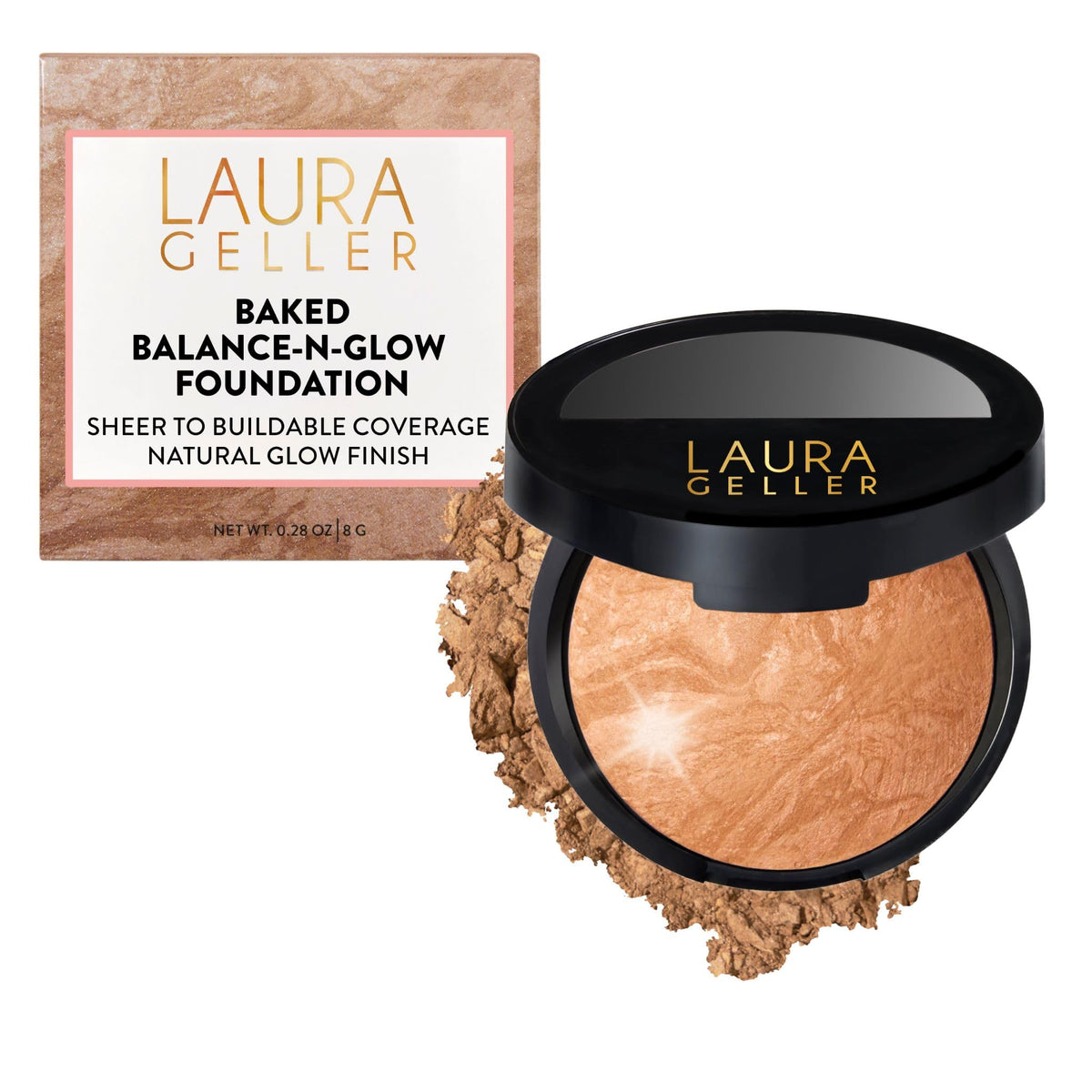 LAURA GELLER Baked Balance-N-Glow Foundation - Golden Medium