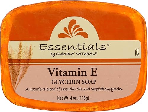 Clearly Natural Glycerine Bar Soap Vitamin E - 4 oz, 12 pack Beauty & Personal Care Clearly Natural