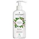 ATTITUDE Liquid Hand Soap, EWG Verified, Plant and Mineral-Based, Vegan Personal Care Products, Red Vine Leaves, 16 Fl Oz Beauty & Personal Care ATTITUDE