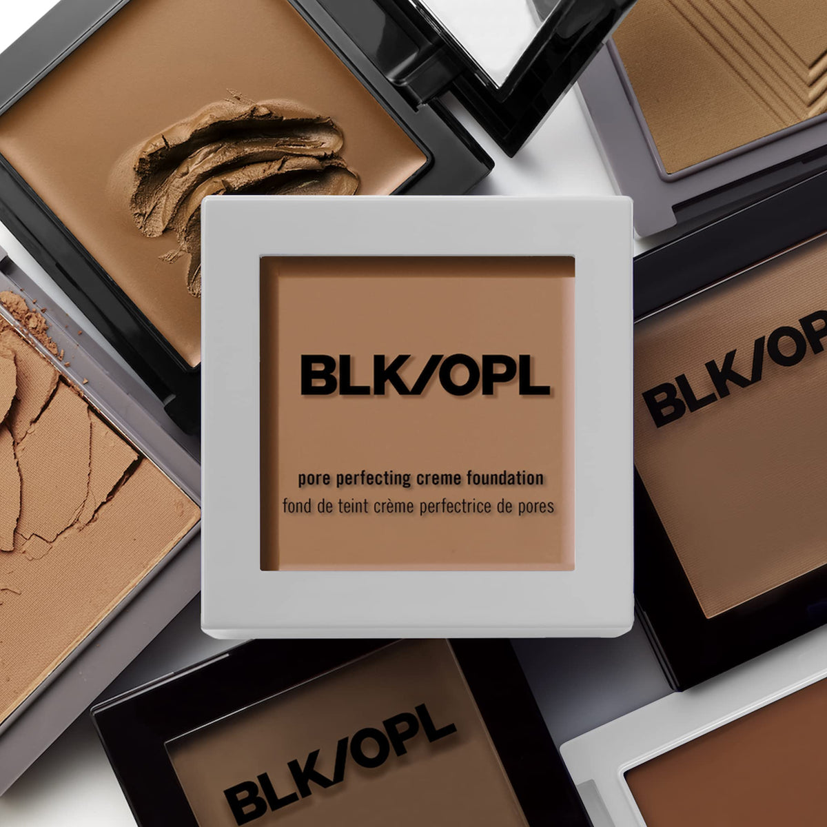BLK/OPL TRUE COLOR Pore Perfecting Powder Foundation SPF 15, Truly Topaz - enriched with Vitamins C & E, cruelty-free