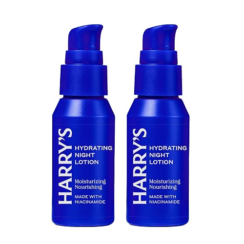 Harry's Hydrating Night Lotion, Night Moisturizer for Face, Lightweight 1.7 Fl Oz, 2 Pack Beauty & Personal Care Harry's