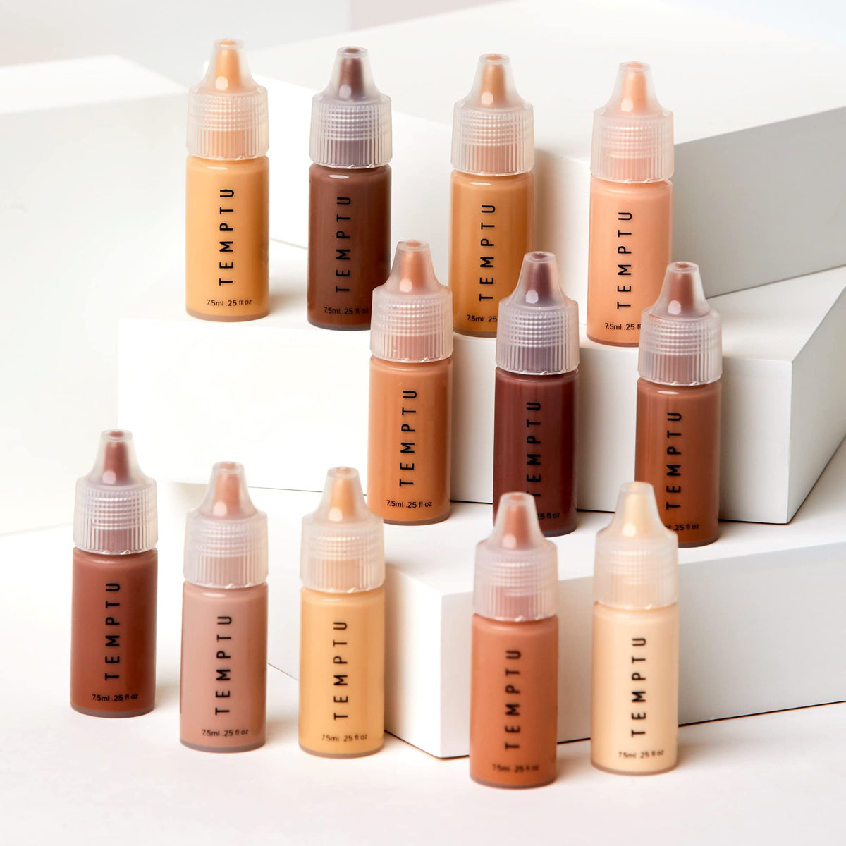 TEMPTU S/B Silicone-Based Airbrush Foundation: Professional Long-Wear Liquid Makeup, Sheer To Full Coverage For A Hydrated, Healthy-Looking Glow Beauty & Personal Care TEMPTU