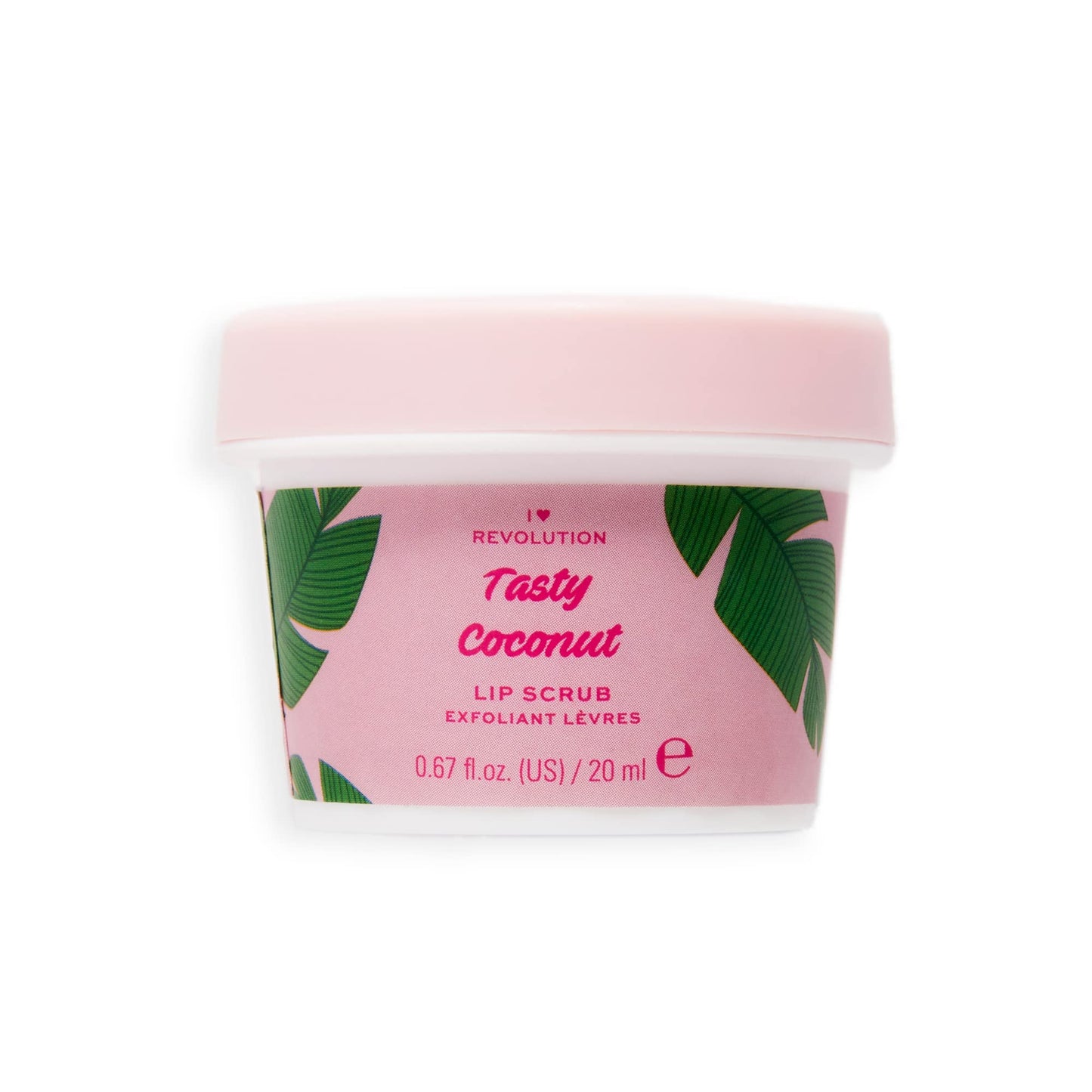 I Heart Revolution Tasty Coconut Lip Mask, Lip Care Product Designed To Moisturize & Nourish Lips, Vegan & Cruelty-Free, 0.67fl.oz/20ml Beauty and Personal Care Makeup Revolution