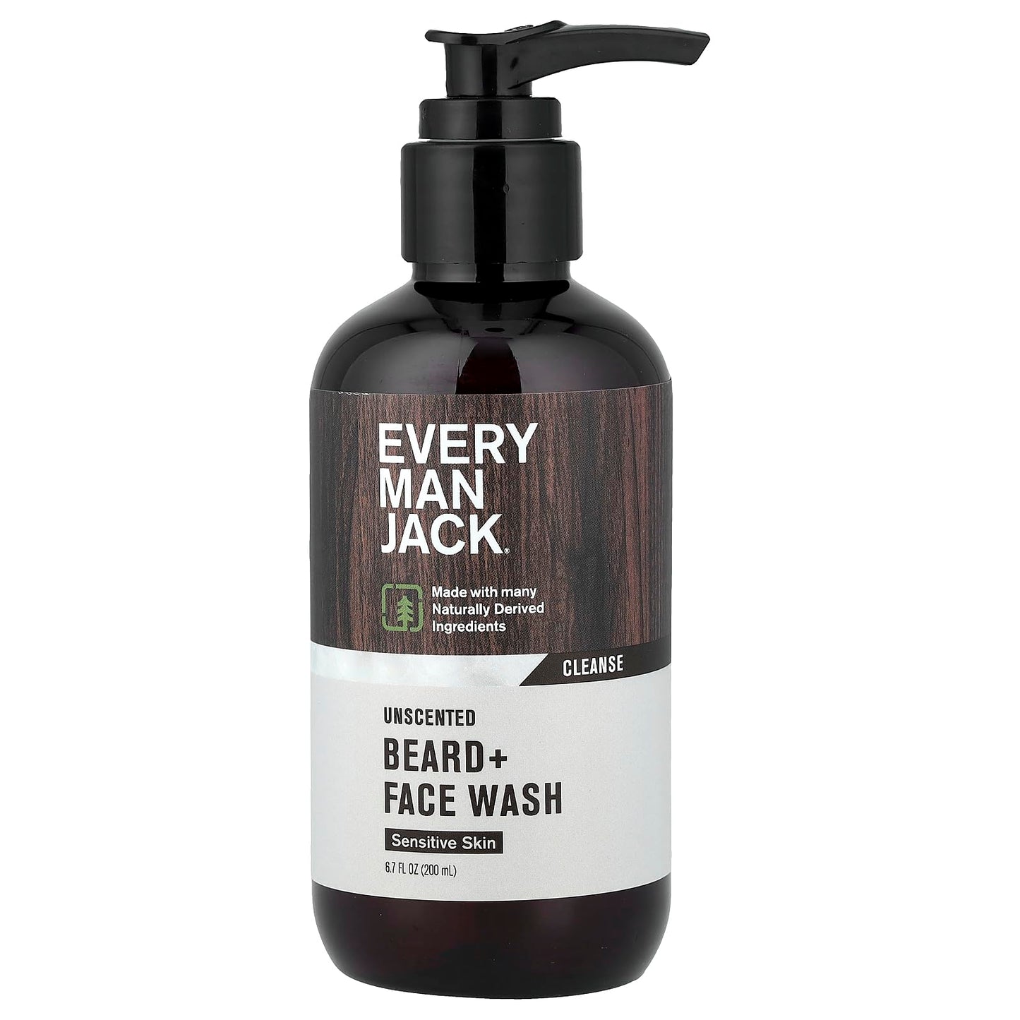 Every Man Jack Beard Face Wash Unscented, 6.7 Fl Oz Beauty & Personal Care Every Man Jack