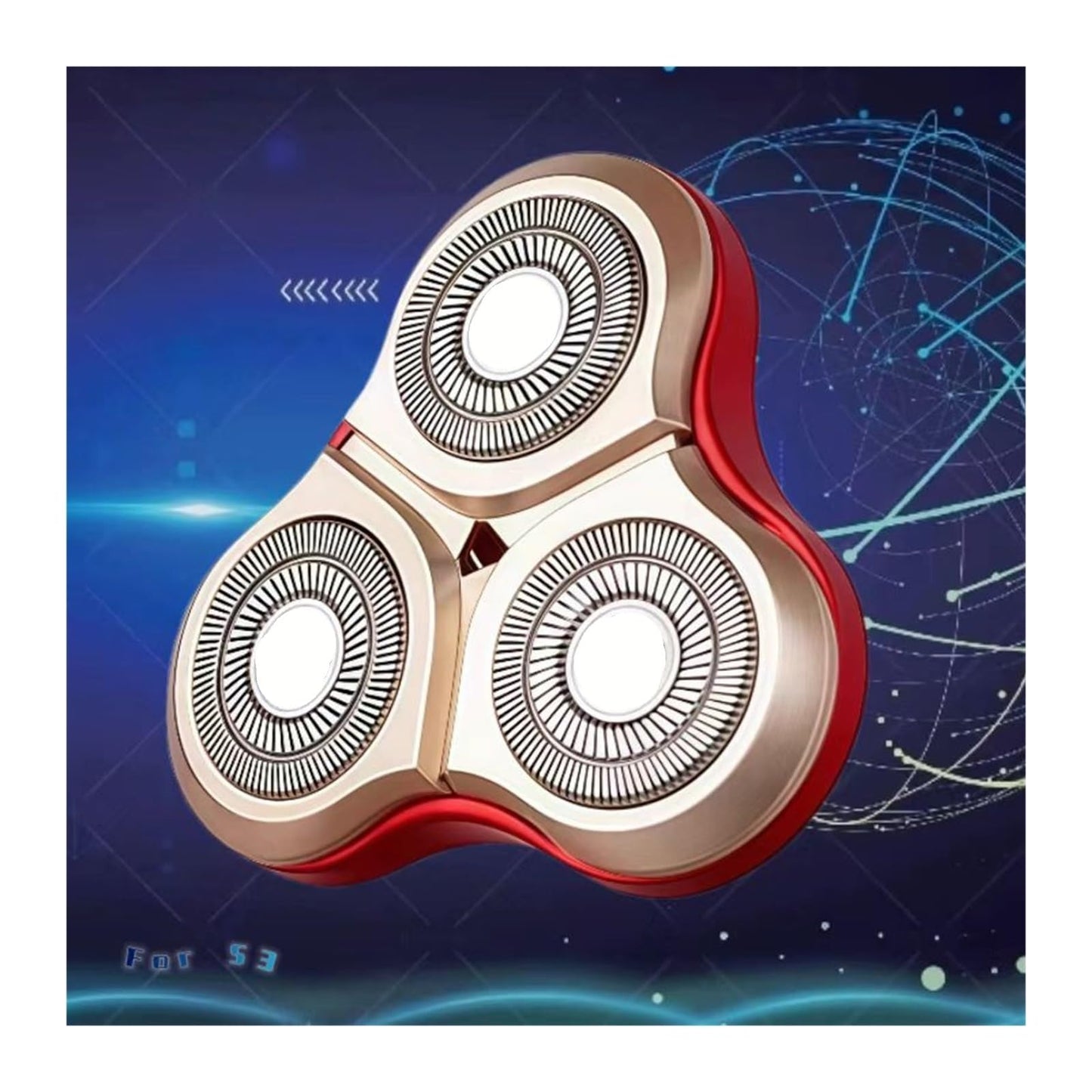 Orfdcnhlkc Electric Shaver Accessories to Replace The Blade Head. Compatible for Soocas S32 S5 S3 Shavers(1 Red S3) Beauty and Personal Care Orfdcnhlkc