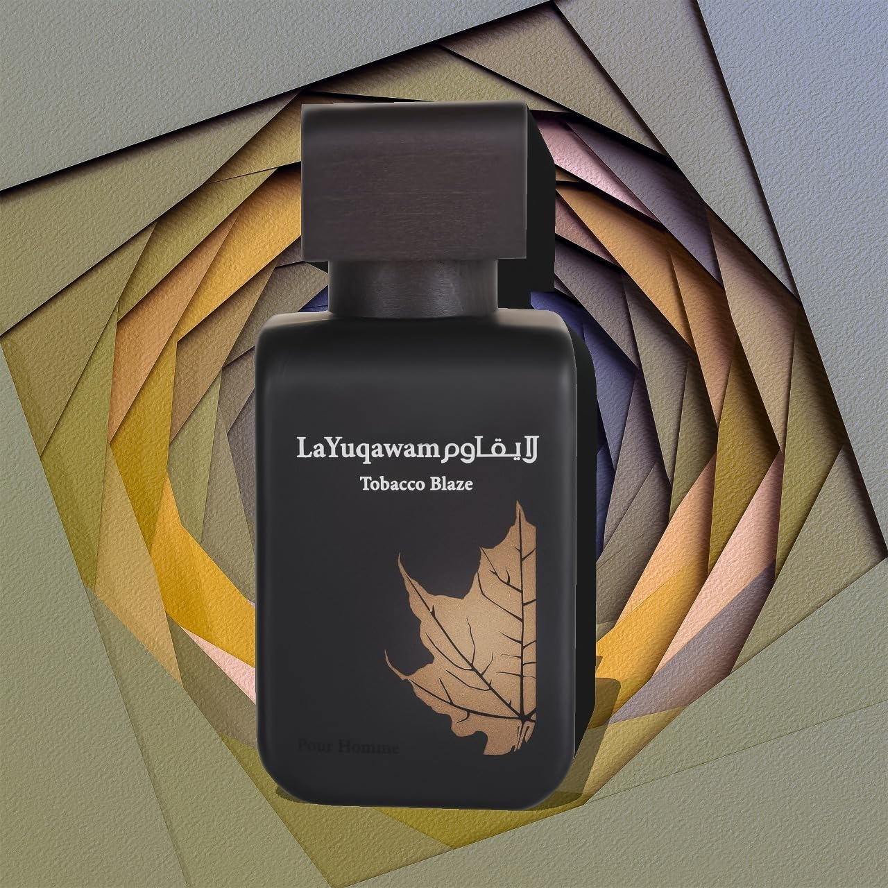 Rasasi La Yuqawam Tobacco Blaze Eau de Parfum for Men | 75ml EDP | Irresistible Pour Homme Spray | Masculine Oudh Woody Patchouli Leather | Signature Beauty & Personal Care RASASI
