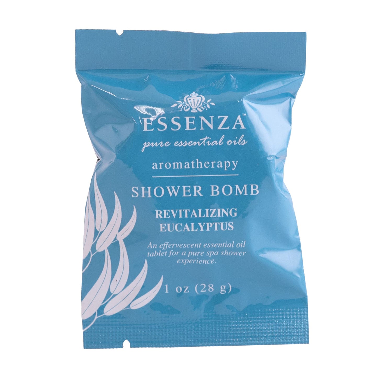 Essenza Shower Bombs 14pc Bin - Revitalizing Eucalyptus & Relaxing Lavender Aromatherapy Luxury Shower Bombs - Height 8.125” Width 5.5” Depth 4.125”… Beauty & Personal Care ESSENZA