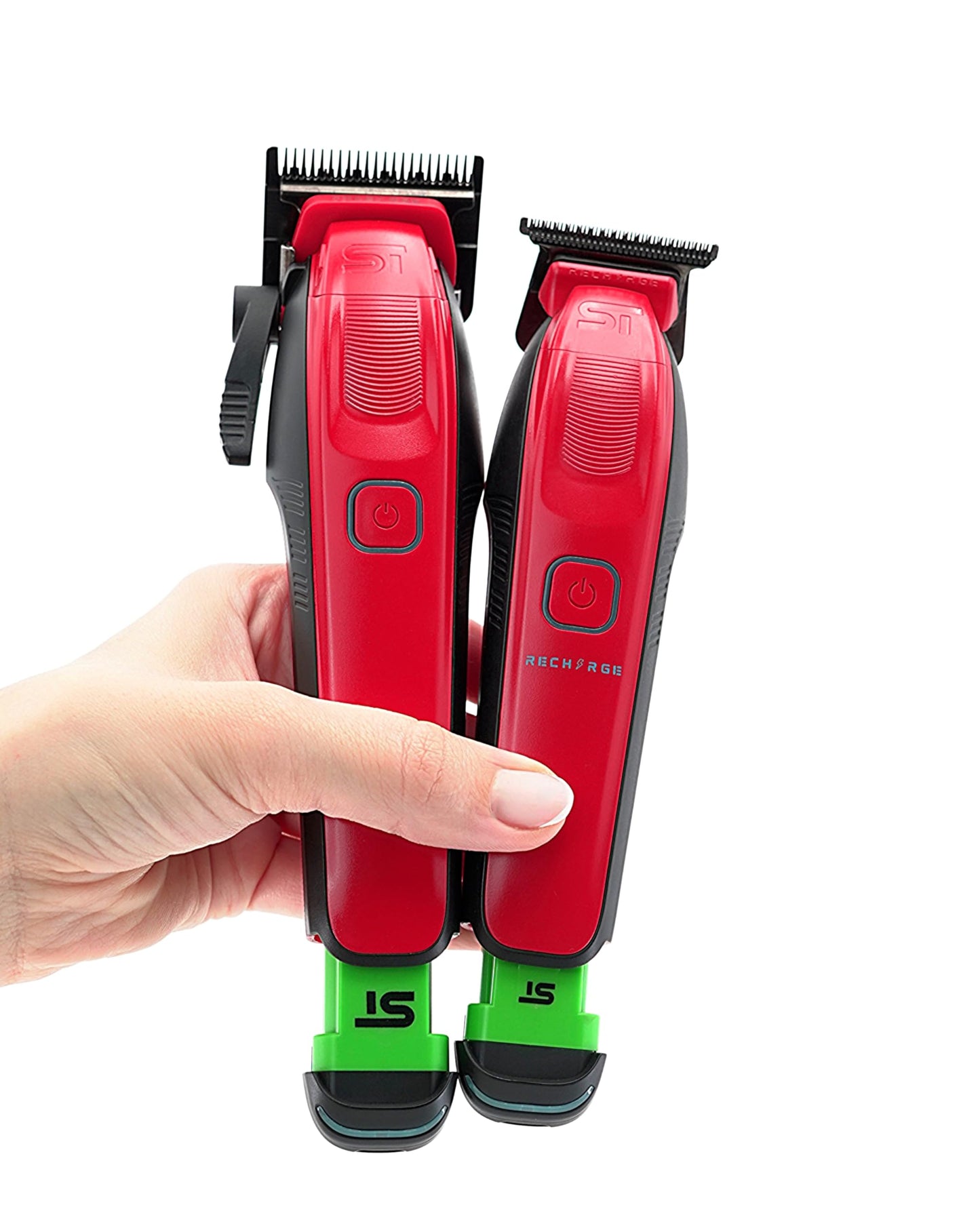 Supreme Trimmer 3-in-1 Recharge Hair Clipper, Beard Trimmer & Crunch Foil Shaver Combo - Removable Batteries, Smart USB Charging Base, Master Barber Beauty and Personal Care Supreme Trimmer