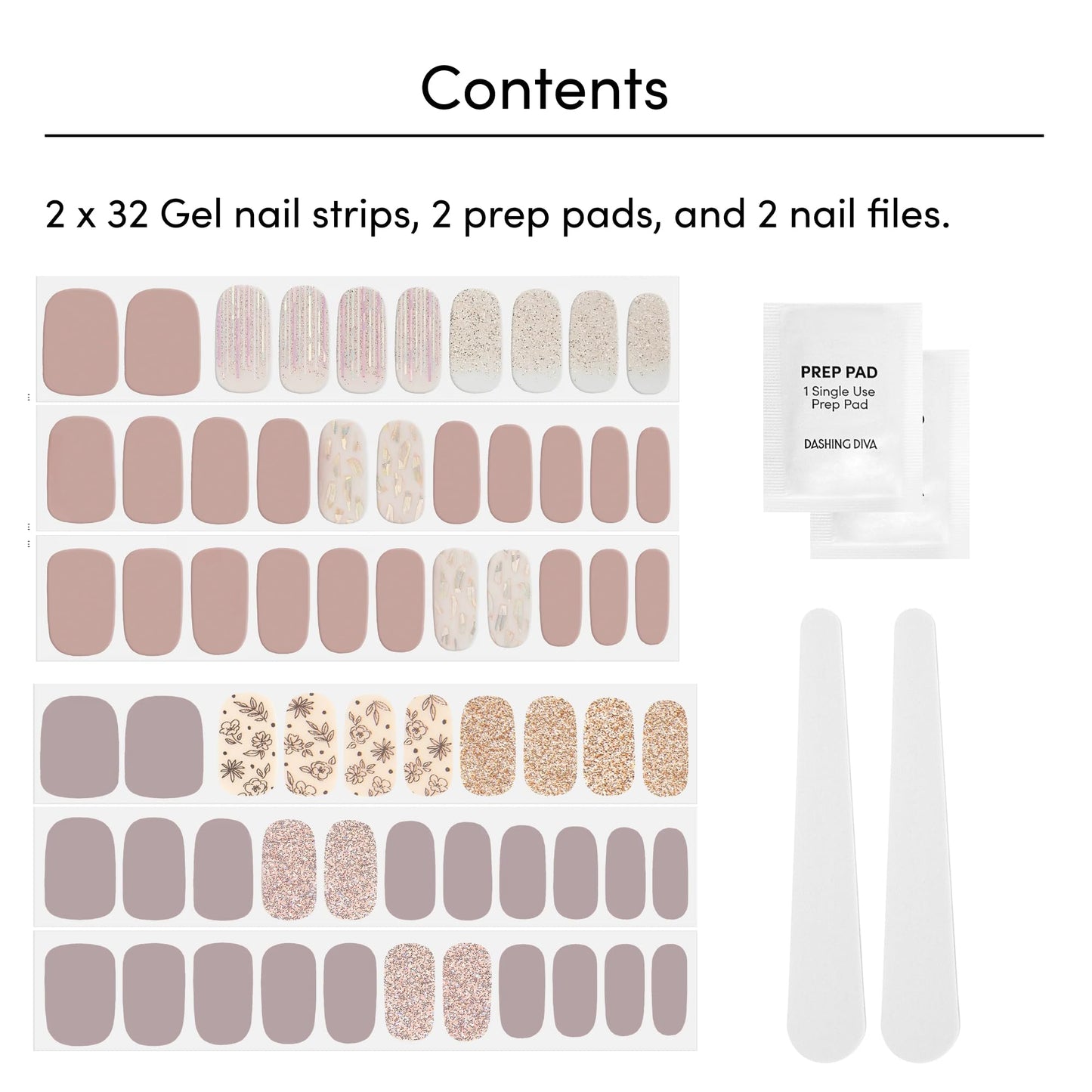 Dashing Diva Gloss Nail Strips Bundle - The Black Cheetah Collection- Cheetahlicious & Hollywood Lane - UV Free, Chip Resistant, Long Lasting Gel Beauty and Personal Care Dashing Diva