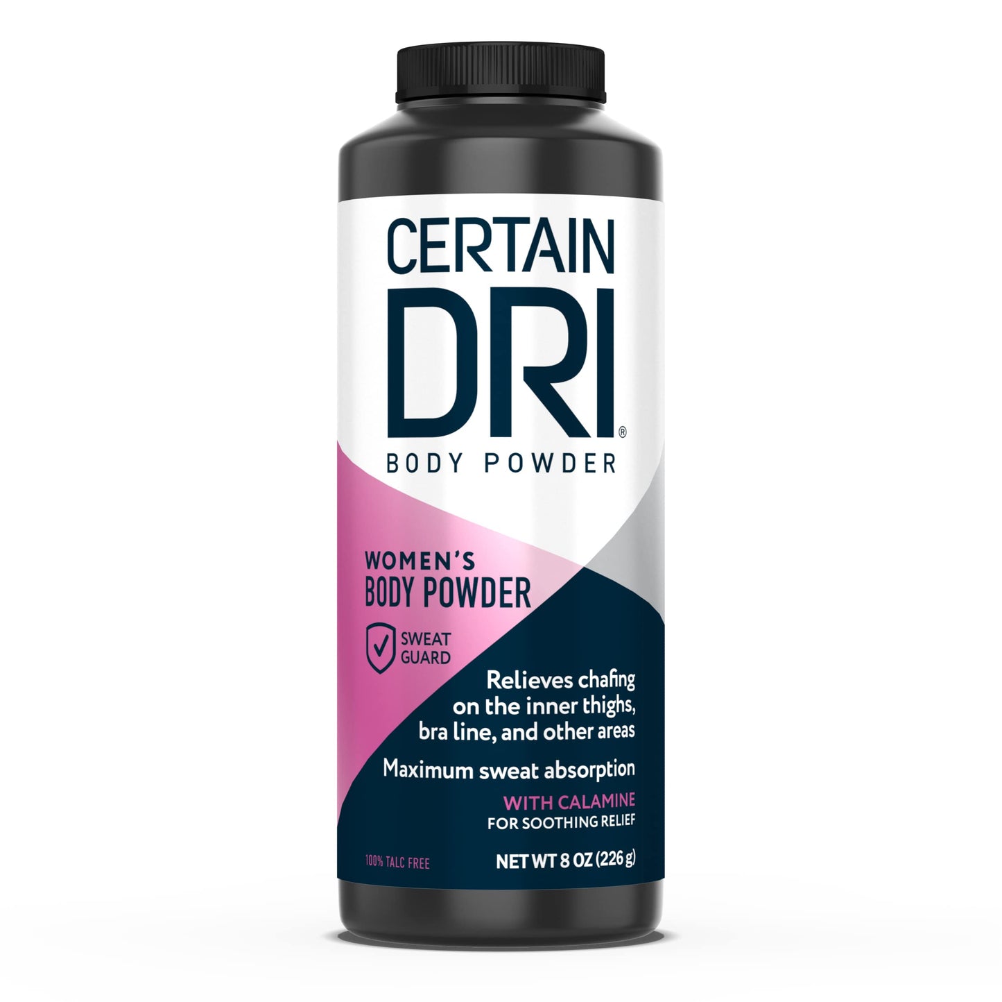 Certain Dri Women’s Body Powder - Talc-Free Anti Chafing Powder for Sweat, Moisture, & Odor Control - Calamine Formula for Itch Relief & Skin Comfort Beauty and Personal Care Certain Dri