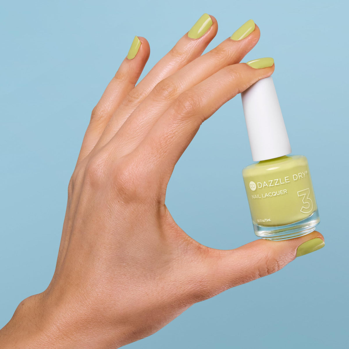 Dazzle Dry Nail Lacquer, Step 3 - Fresh Squeezed (0.5 fl oz)