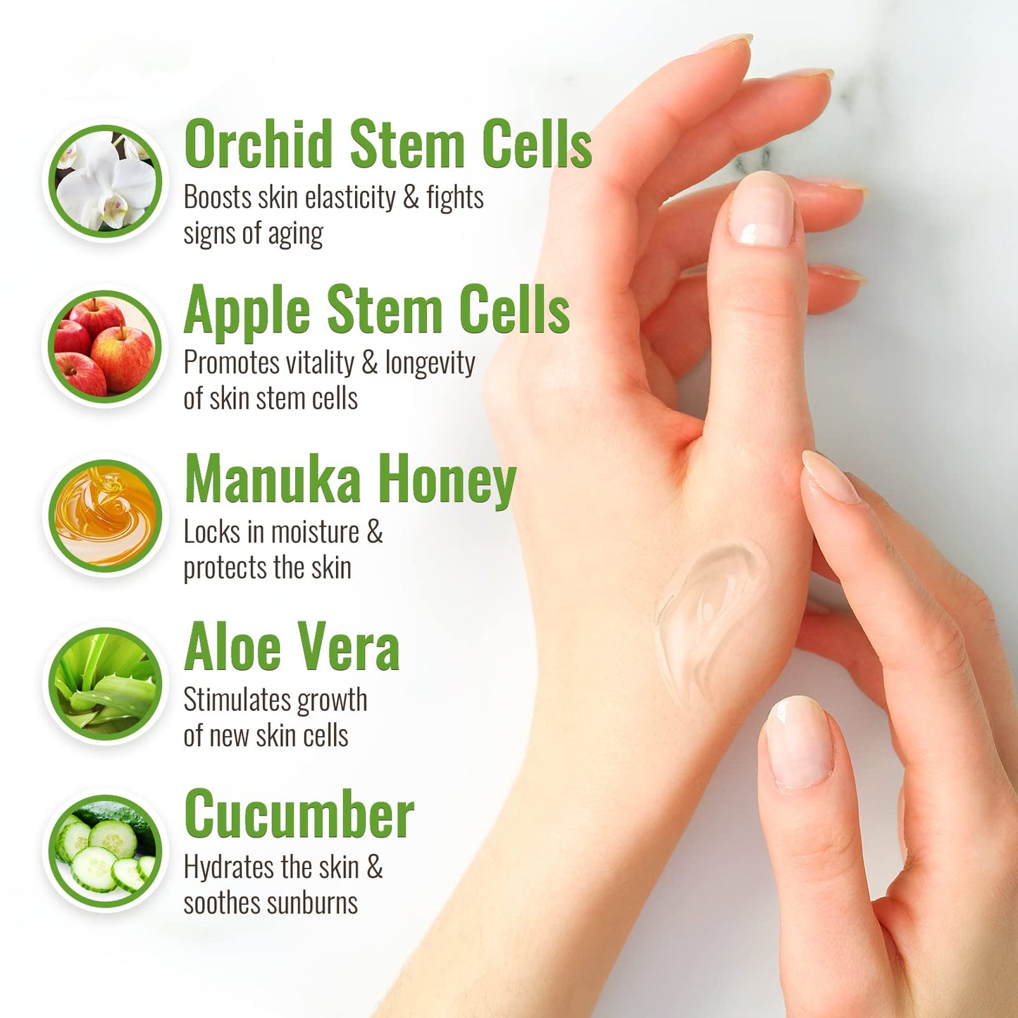 Wild Naturals 100% Pure Aloe Vera Gel with Manuka Honey - Organic Gel for Sunburn Relief, Acne, Scars & Dry Scalp - Moisturizing Gel for Face, Hair Beauty & Personal Care Wild Naturals