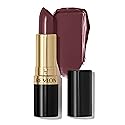 Revlon Super Lustrous Lipstick, Creamy Formula For Soft, Fuller-Looking Lips, Moisturized Feel, 045 Naughty Plum, 0.15 oz Beauty & Personal Care REVLON