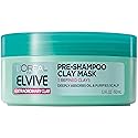 L'Oréal Paris Elvive Extraordinary Clay Pre-Shampoo Mask, 5.1 fl. oz. (Packaging May Vary) Beauty & Personal Care L'Oreal Paris