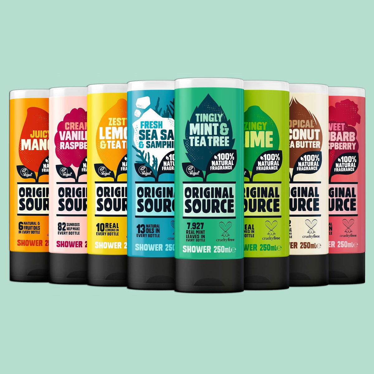 Original Source Shower Gel Lemon and Tea Tree 250ml Pack of 6 Beauty & Personal Care ORIGINAL SOURCE