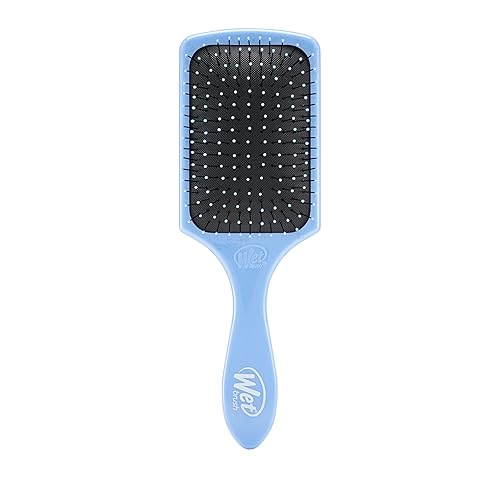 Wet Brush Paddle Detangler Hair Brush, Sky, Ultra-Soft IntelliFlex Bristles with AquaVent Design, Great For Treatment & Mask Application, Women, Men Beauty & Personal Care Wet Brush