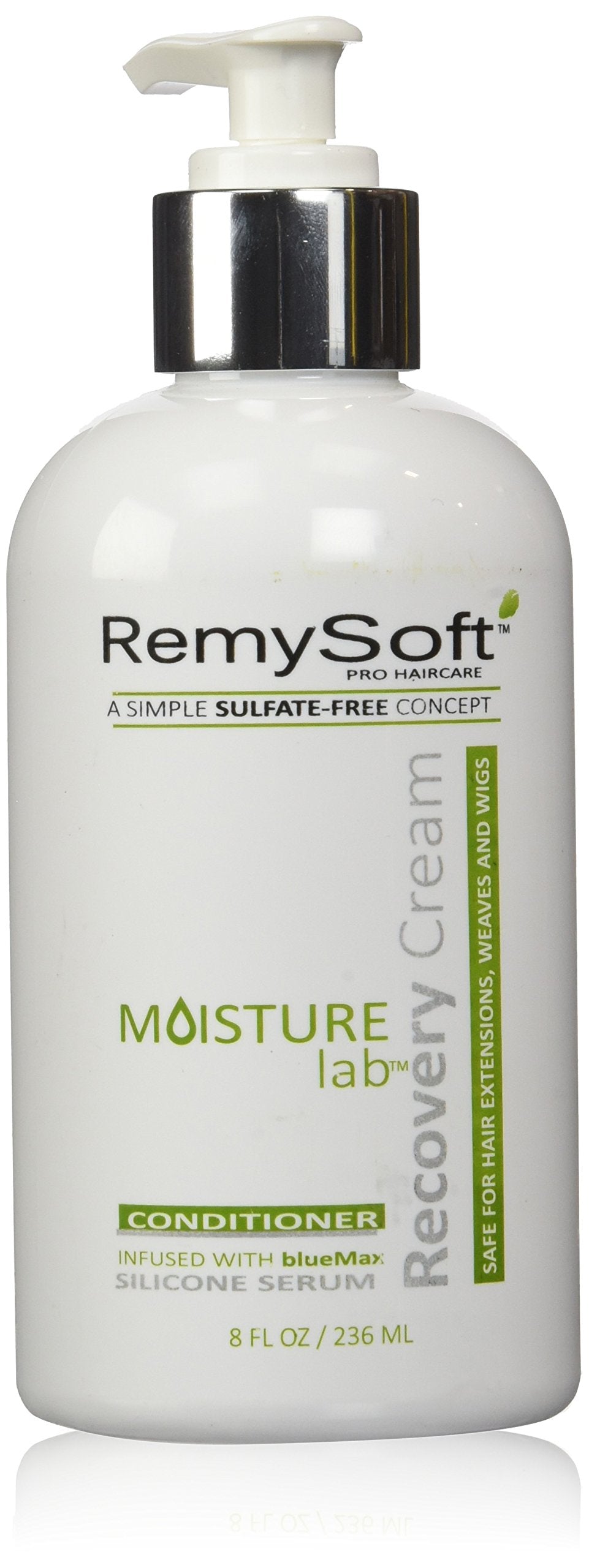 RemySoft Moisturelab Recovery Cream - Safe for Hair Extensions, Weaves and Wigs - Salon Formula Conditioner 8oz - Gentle Sulfate-free Lather Beauty & Personal Care RemySoft