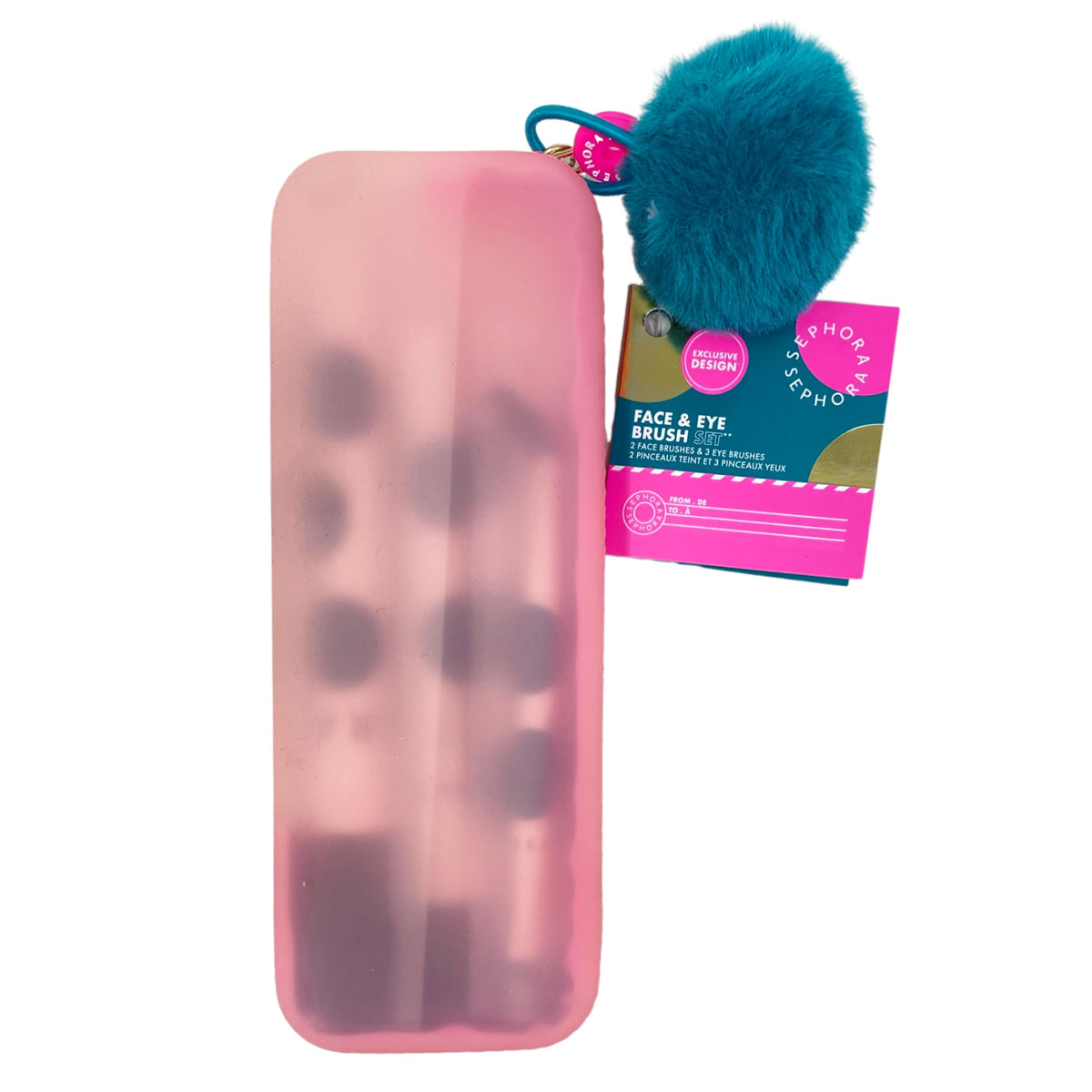 Sephora Collection Face & Eye Brush Set - 2 Face Brushes & 3 Eye Brushes