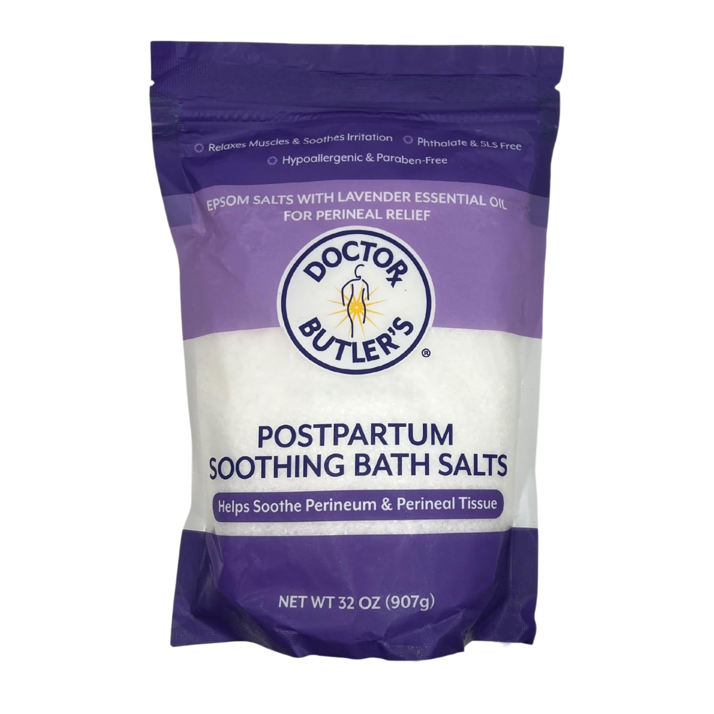 Doctor Butler’s Postpartum Soothing Bath Salts - Epsom Bath Salts for Women for Postpartum Recovery, Hemorrhoids, Discomfort, and Helps Soothe Beauty and Personal Care Doctor Butler's