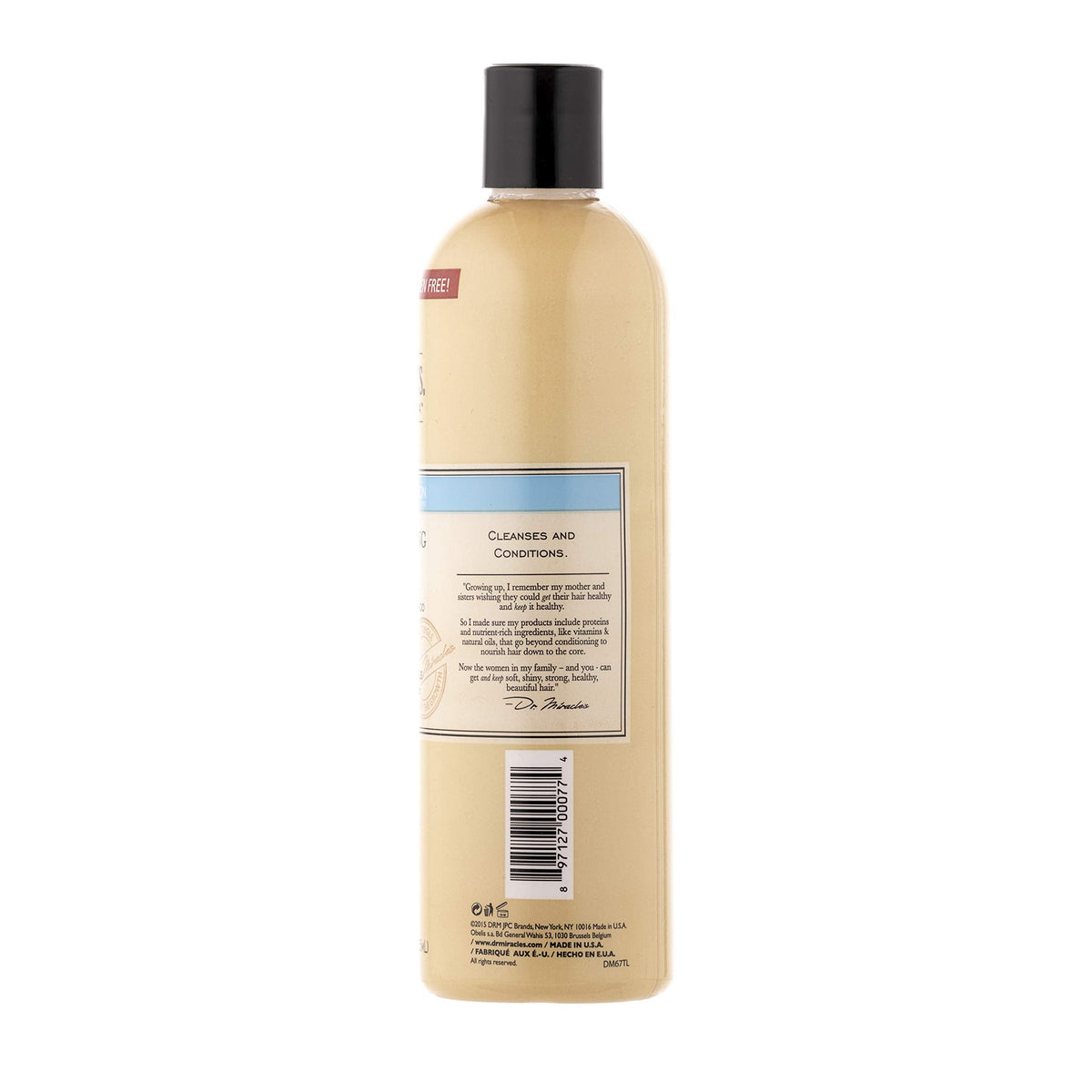 Dr. Miracles Cleanse & Condition Shampoo 12oz (6 Pack) Beauty & Personal Care Dr. Miracle's