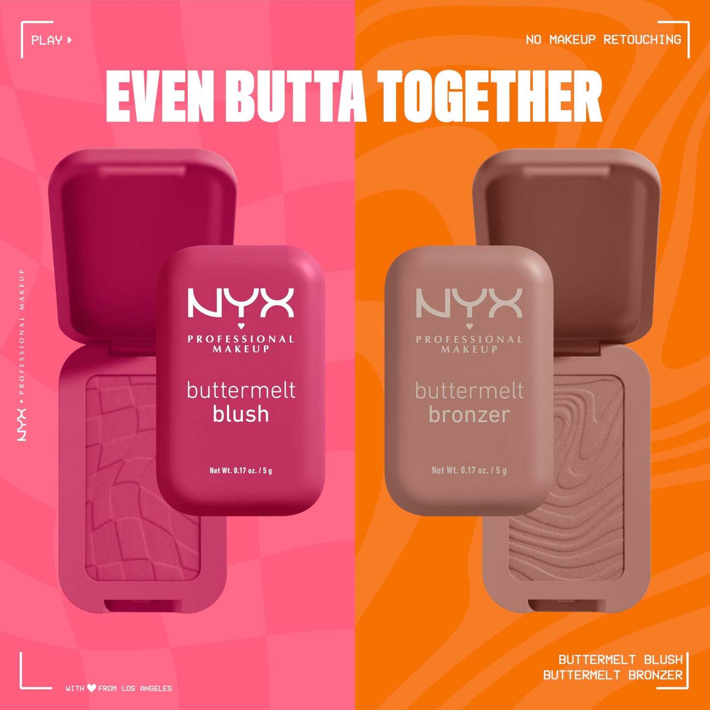 NYX PROFESSIONAL MAKEUP Matte Buttermelt Bronzer, Longwear Face Makeup with Up to 12 Hours of Wear, Vegan Formula - Butta Ballin (Medium Warm) Beauty & Personal Care NYX PROFESSIONAL MAKEUP