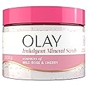 Olay Body Indulgent Mineral Scrub, Skin Exfoliating & Massaging Pearls, Nourishing Soft & Gentle Formula, Renewing BHA, Vitamin B3 Complex, Luxurious Beauty & Personal Care Olay