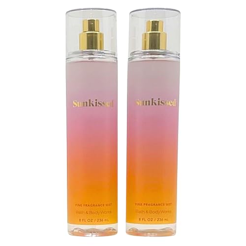 Bath & Body Works Fragrance Mist 2-Pack 8oz Each (Sunkissed) Beauty & Personal Care Bath & Body Works