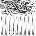 DIY Hair Clips, 50pcs 7.5cm / 3" Metal Alligator Hair Clips Duckbill Hair Clips Flat Top with Teeth DIY Accessories Hairpins for Hairbow Accessory Beauty & Personal Care Hendevl