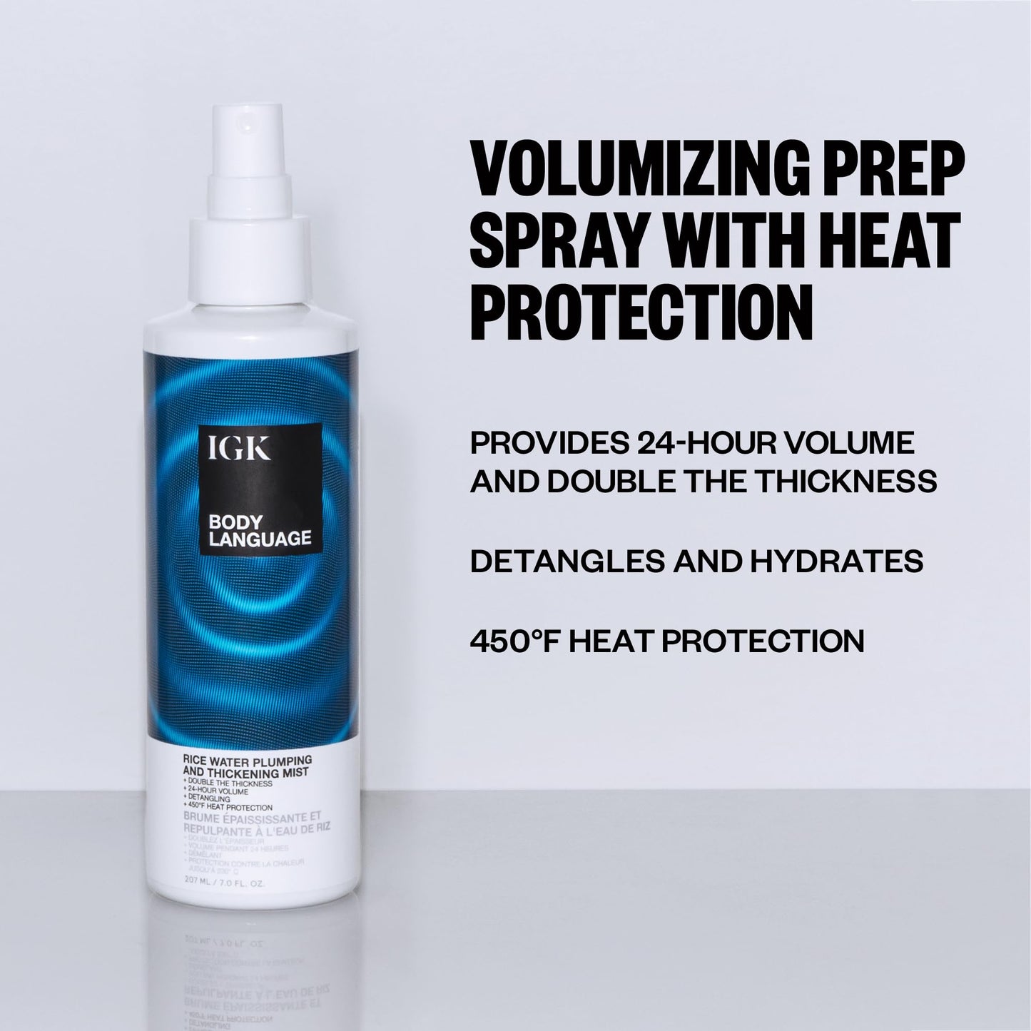 IGK Body Language Rice Water Plumping & Thickening Mist Beauty & Personal Care IGK