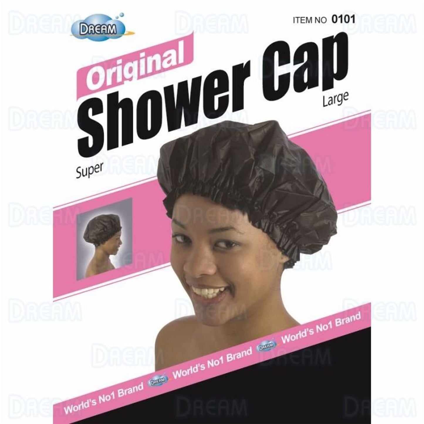 DREAM W-Shower Cap Original Black DRE101 Beauty and Personal Care Dream