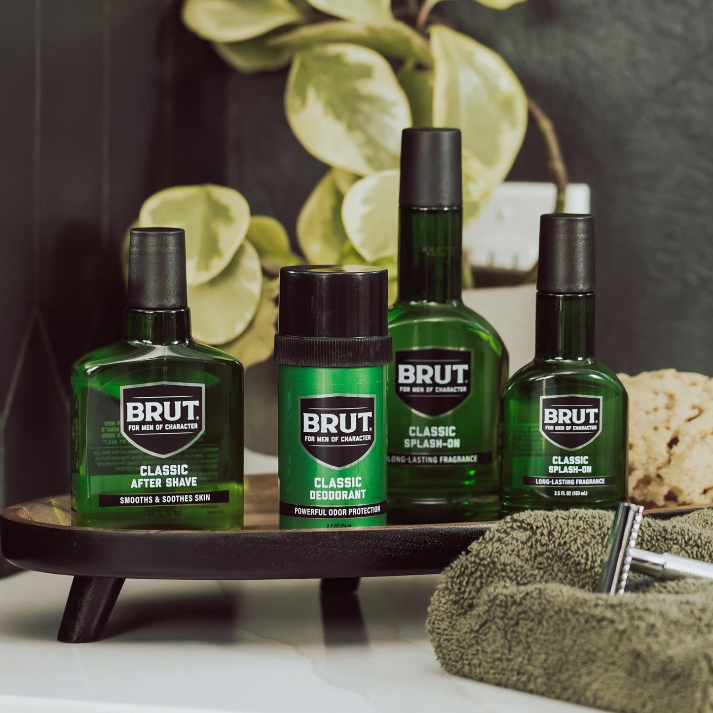 Brut Splash-On Original Fragrance for Men - 3.5 oz Splash - Pack of 3 Beauty & Personal Care Brut