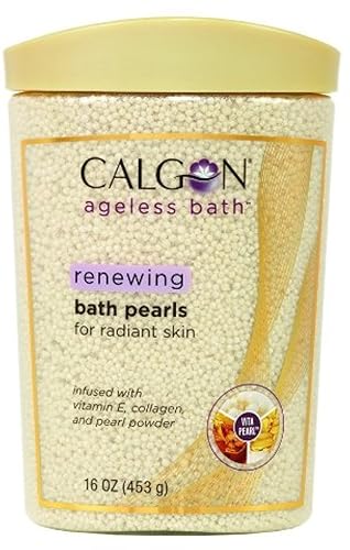 Calgon Ageless Bath Pearls, 16 oz (Pack of 3) Beauty & Personal Care Calgon