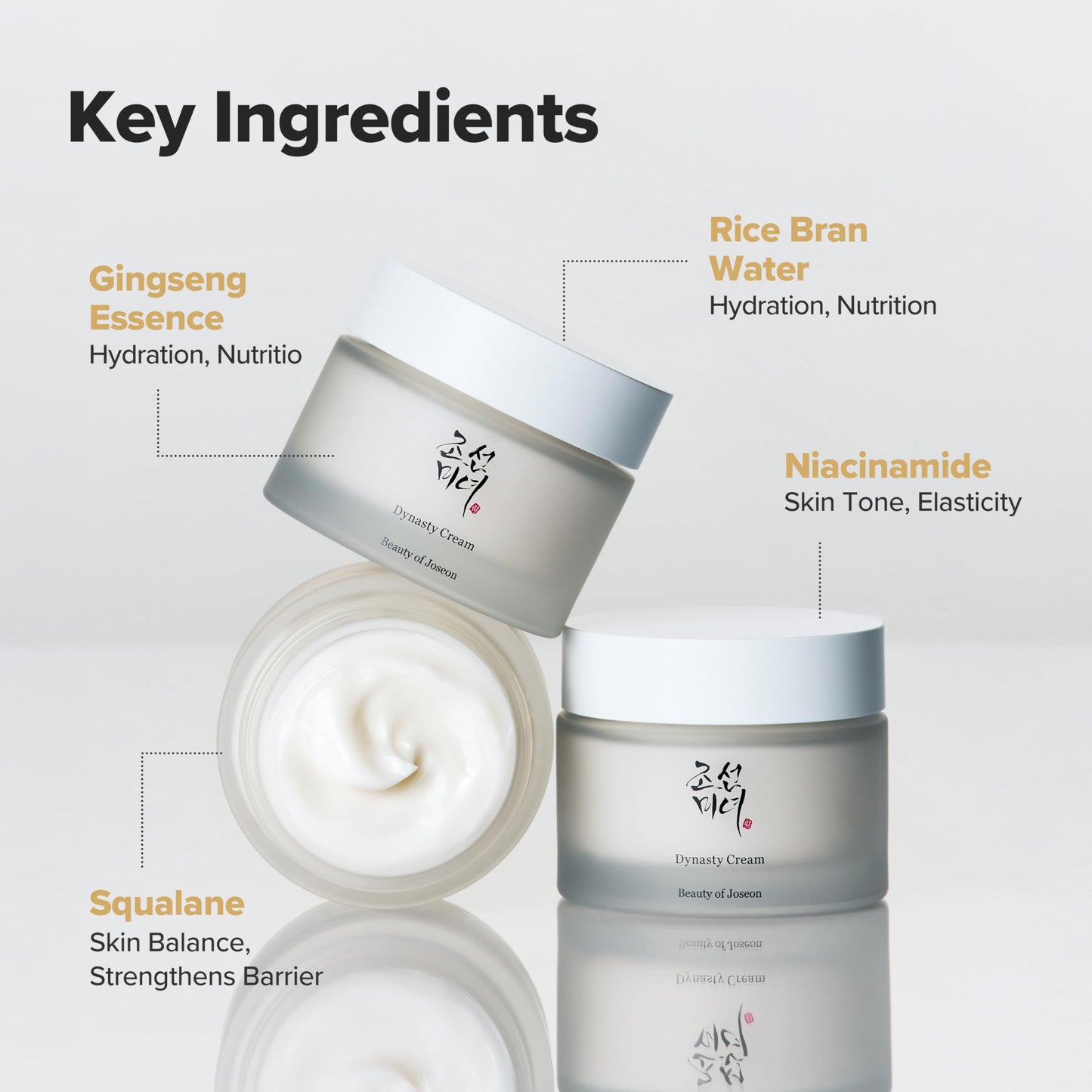 Beauty of Joseon Dynasty Cream Hydrating Face Moisturizer for Dry, Sensitive Skin, Korean Skincare for Men and Women 50ml, 1.69 fl.oz. Beauty and Personal Care Beauty of Joseon