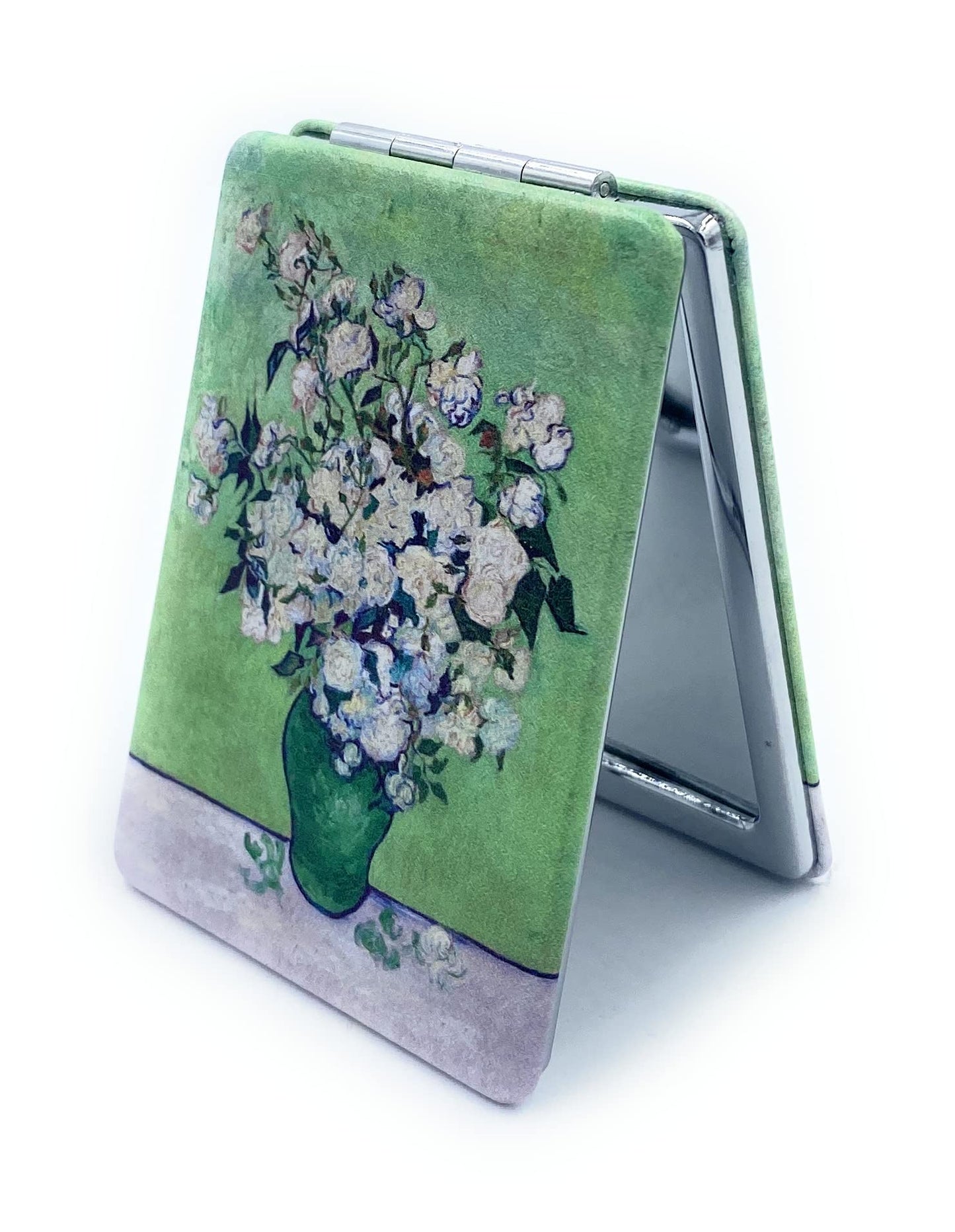 Aeisage Purse Mirrors for Women Small Compact Mirror for Purse Travel Makeup Mirror Pocket Mirror Cute Lipstick Mirror Vincent Van Gogh Roses Gifts Beauty & Personal Care Aeisage