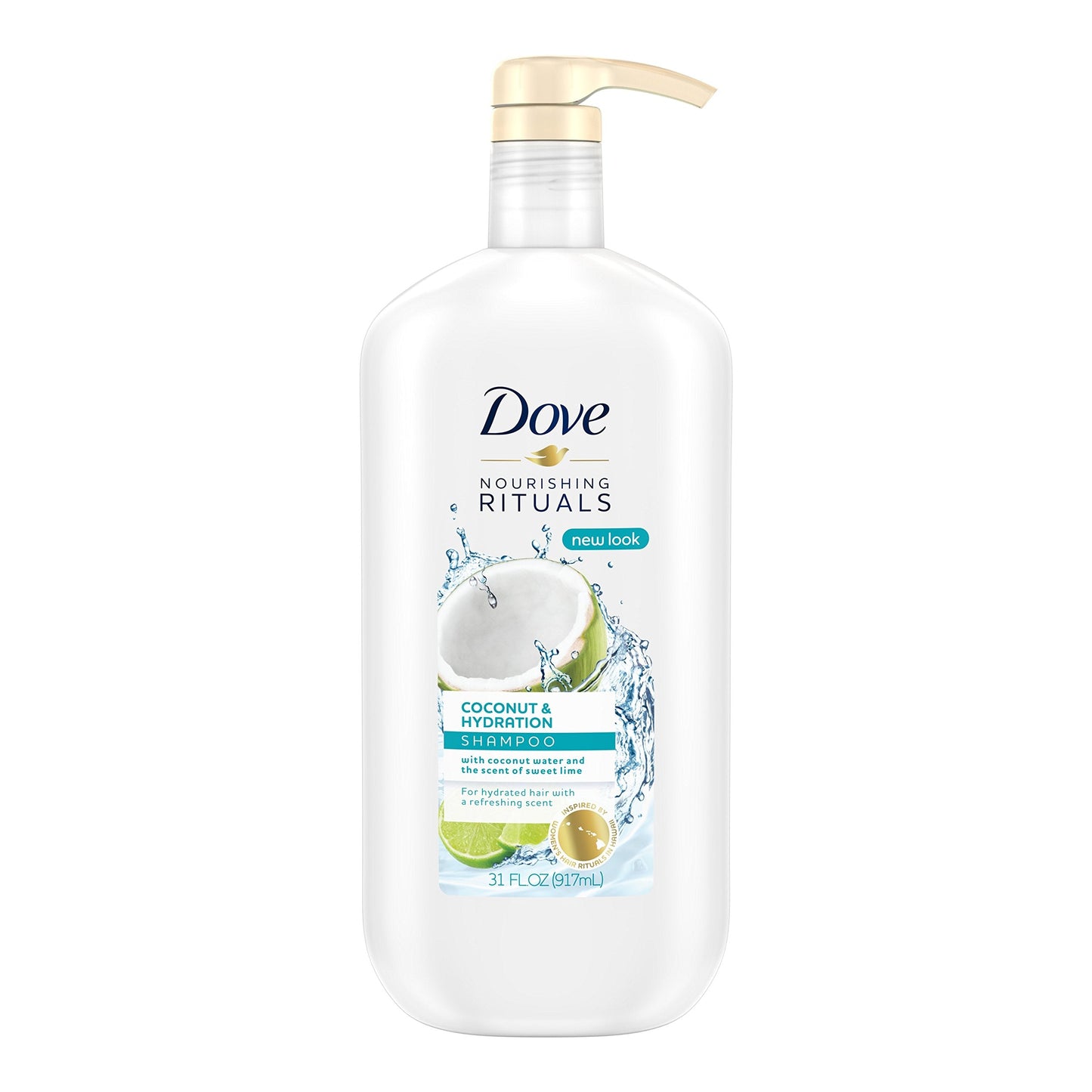 Dove Dry Hair Shampoo Coconut & Hydration, 31 Ounce Beauty & Personal Care Dove