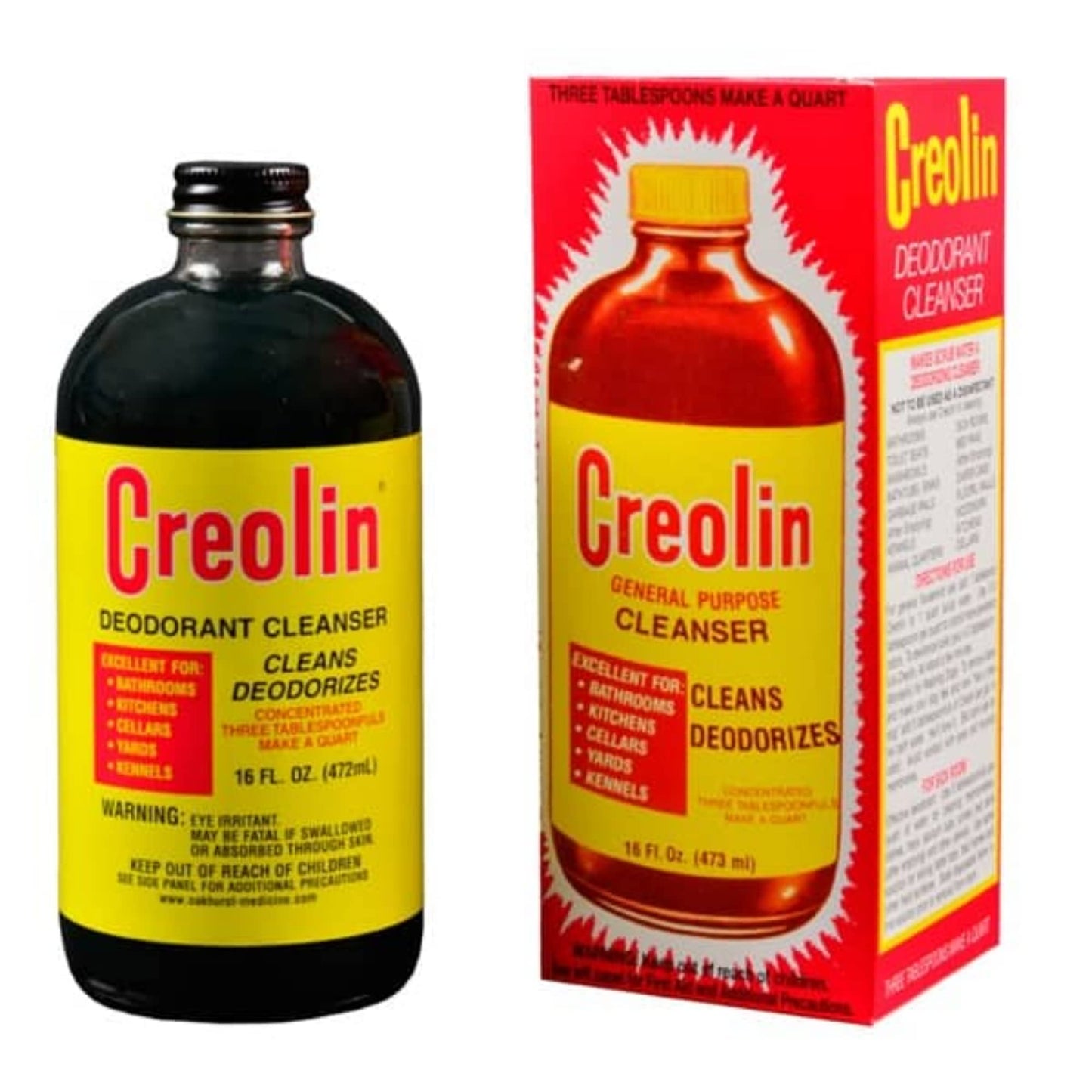 CREOLIN Multi Purpose Cleaner Concentrate Deodorant Cleanser, 16 Fl Oz (Pack of 1) Beauty and Personal Care Nincrane