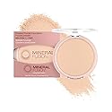 Mineral Fusion Pressed Powder Foundation - Matte Finish Face Powder for Fair Skin with Peachy Undertones - Age Defying Foundation Makeup - Talc Free Beauty & Personal Care Mineral Fusion