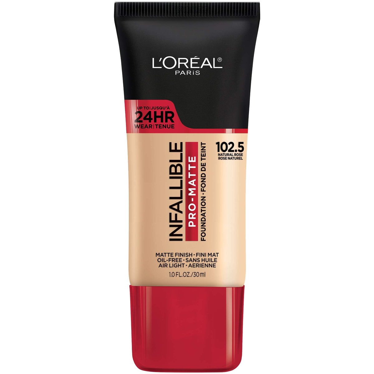 L'Oreal Paris Cosmetics Makeup Infallible Pro-Matte Liquid Longwear Foundation, Natural Rose, 1 fl oz Beauty & Personal Care L'Oreal Paris