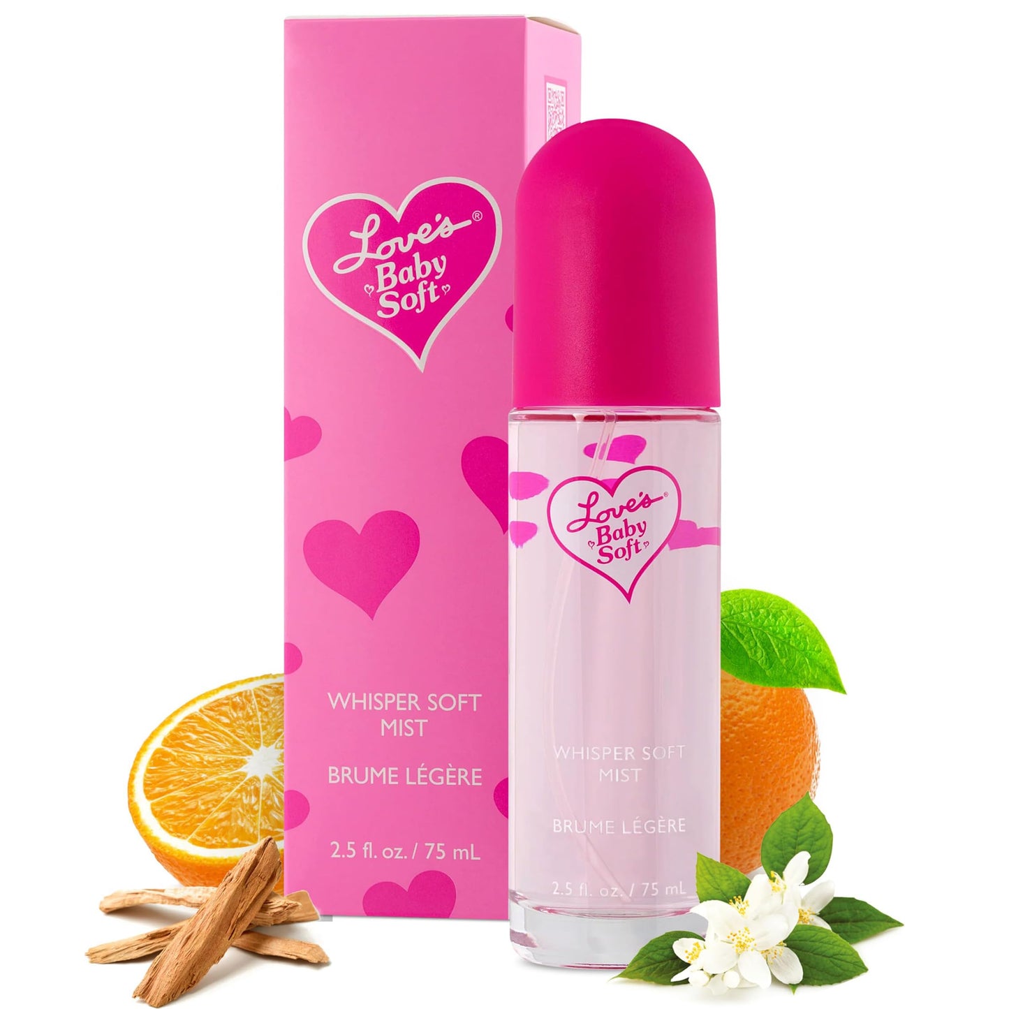 Dana Love's Baby Soft Whisper Soft Mist 2.5 Fl. oz. or 75 ml, Womens Body Spray Beauty & Personal Care Dana