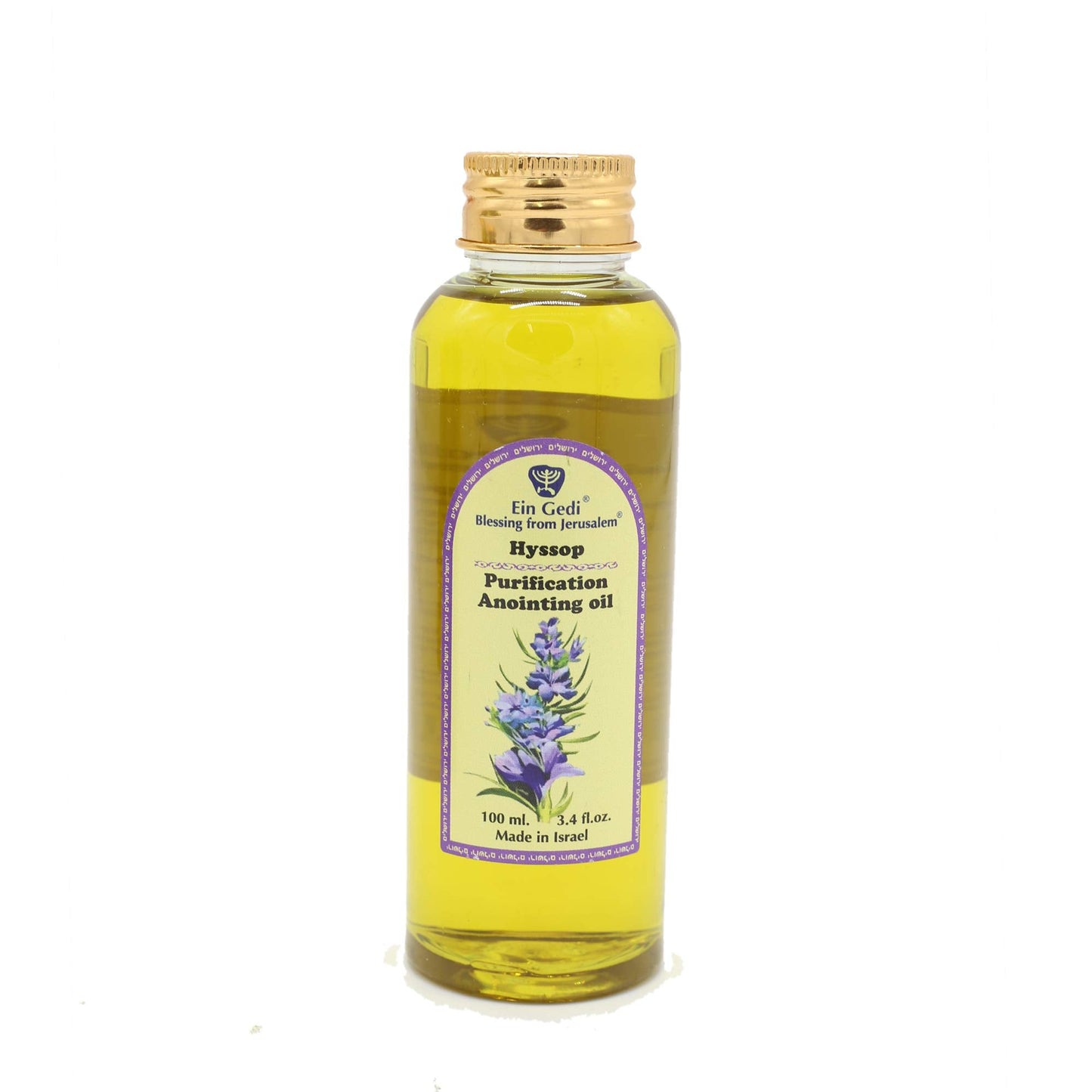 Ein Gedi Anointing Oil 100 ml - 3.4fl oz Blessing From Jerusalem Made In Holyland For Prayer And Blessings Scented With Oils Of The Bible Beauty & Personal Care Ein Gedi