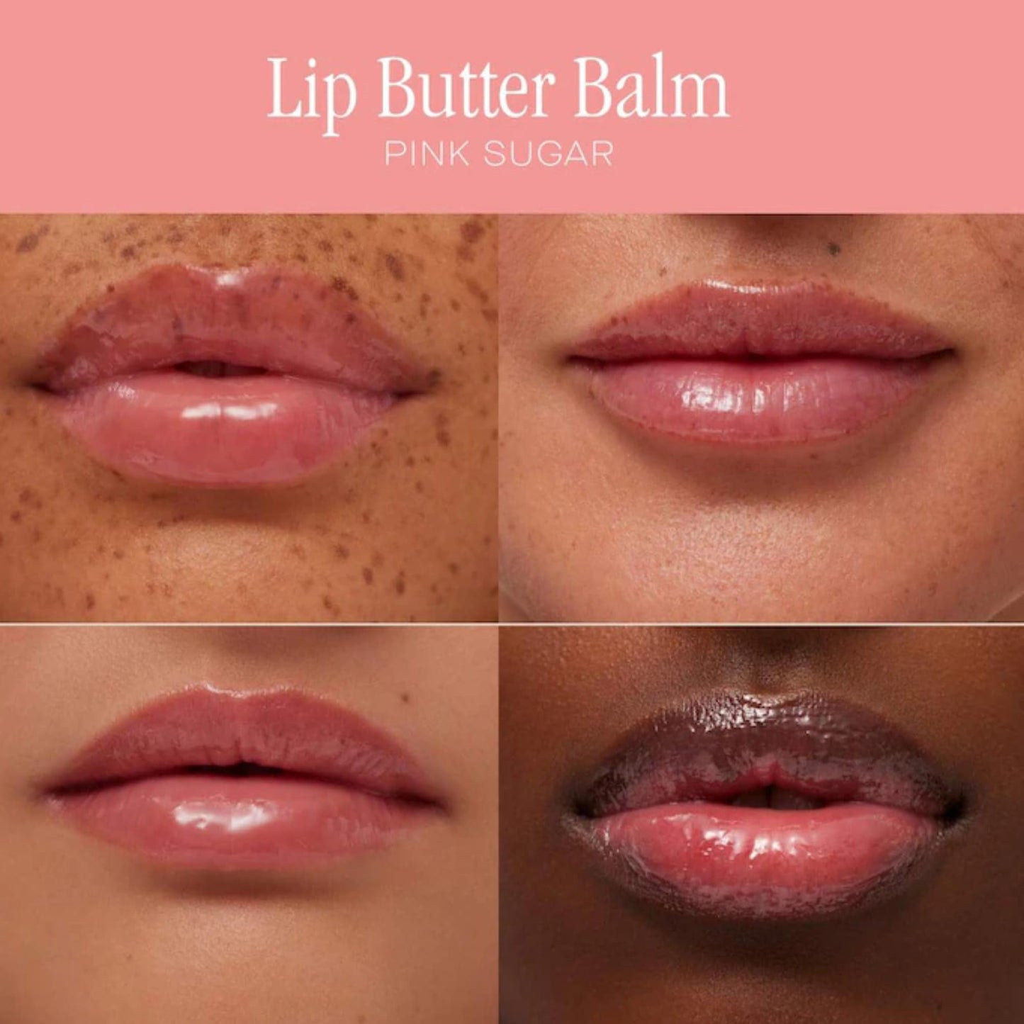 Summer Fridays Holiday Lip Butter Balm Set - Conditioning Vegan Lip Balm for Instant Moisture, Shine & Hydration - Includes Cherry, Sweet Mint & Pink Beauty and Personal Care Summer Fridays