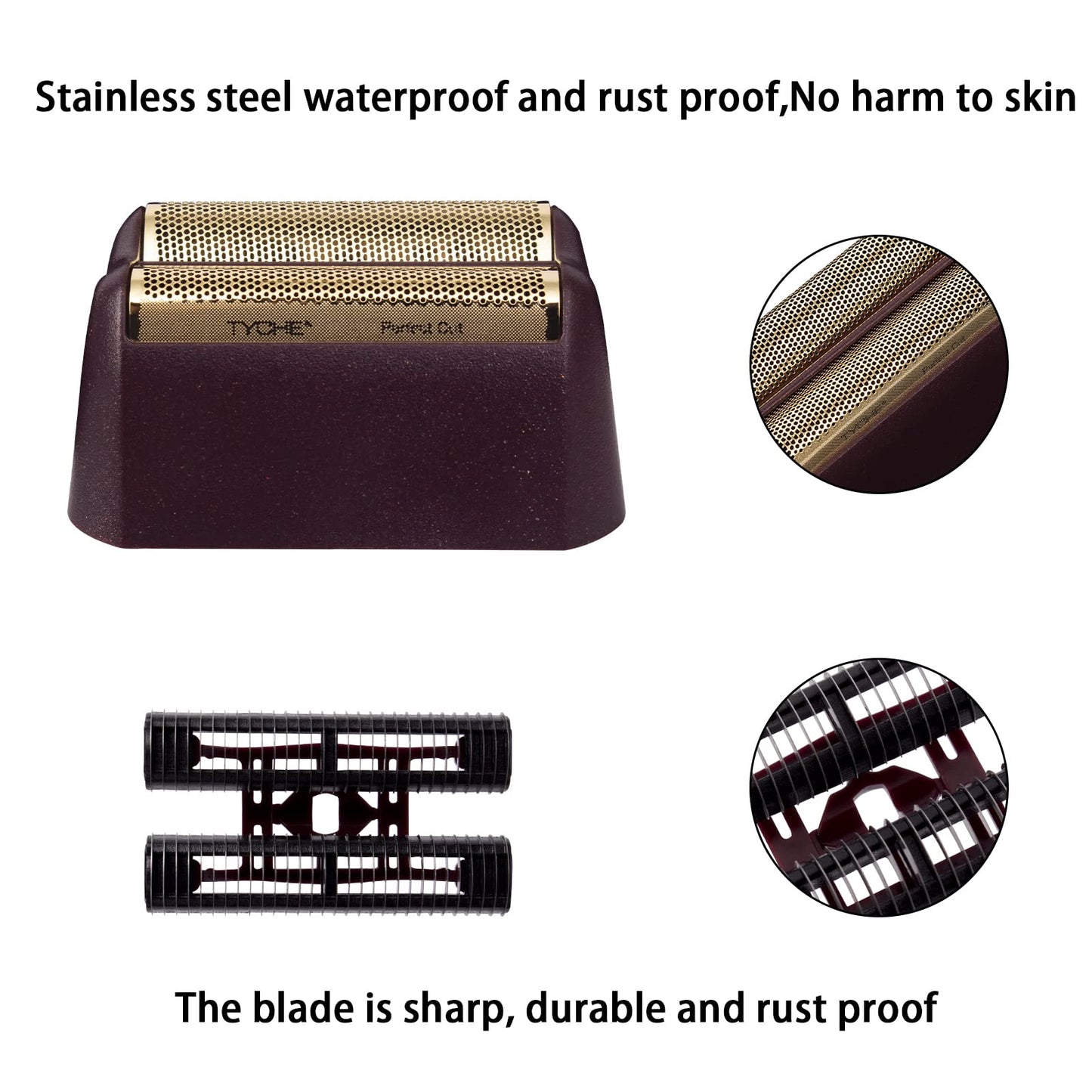 5 Star Shaver Replacement Foil Compatible with wahl Shaver Foil Beauty and Personal Care DODAER