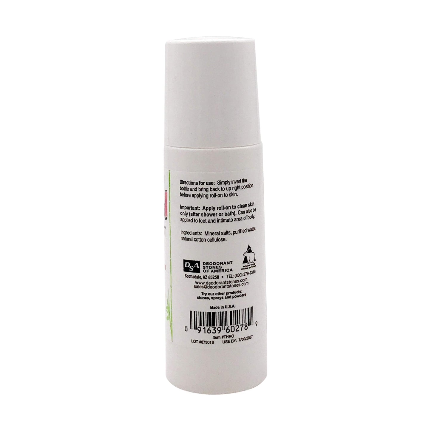 Deodorant Stones of America Crystal Deodorant, 3 OZ Beauty and Personal Care Deodorant Stones of America